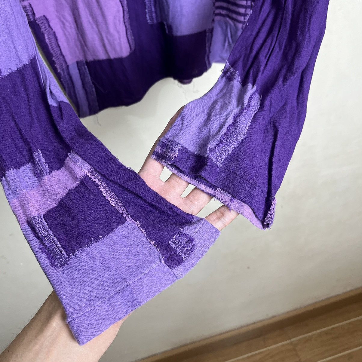 Y's Y's by Yohji Yamamoto Patchwork Sweater Size US L / EU 52-54 / 3 - 5 Thumbnail