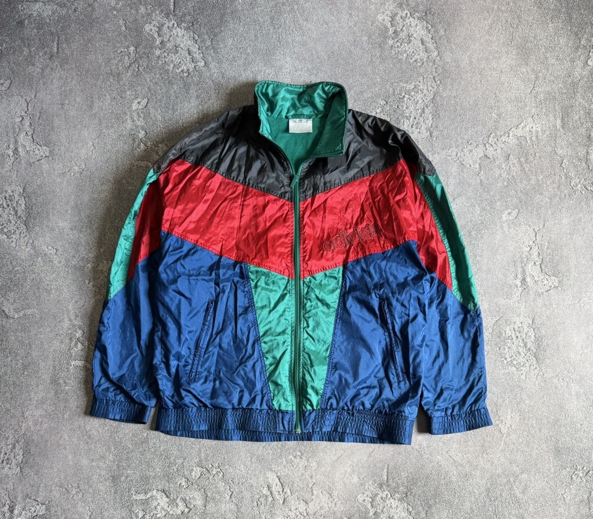 Adidas × Vintage Adidas M/L zip track light Olympian jacket retro vintage 90s Size US L / EU 52-54 / 3 - 5 Thumbnail