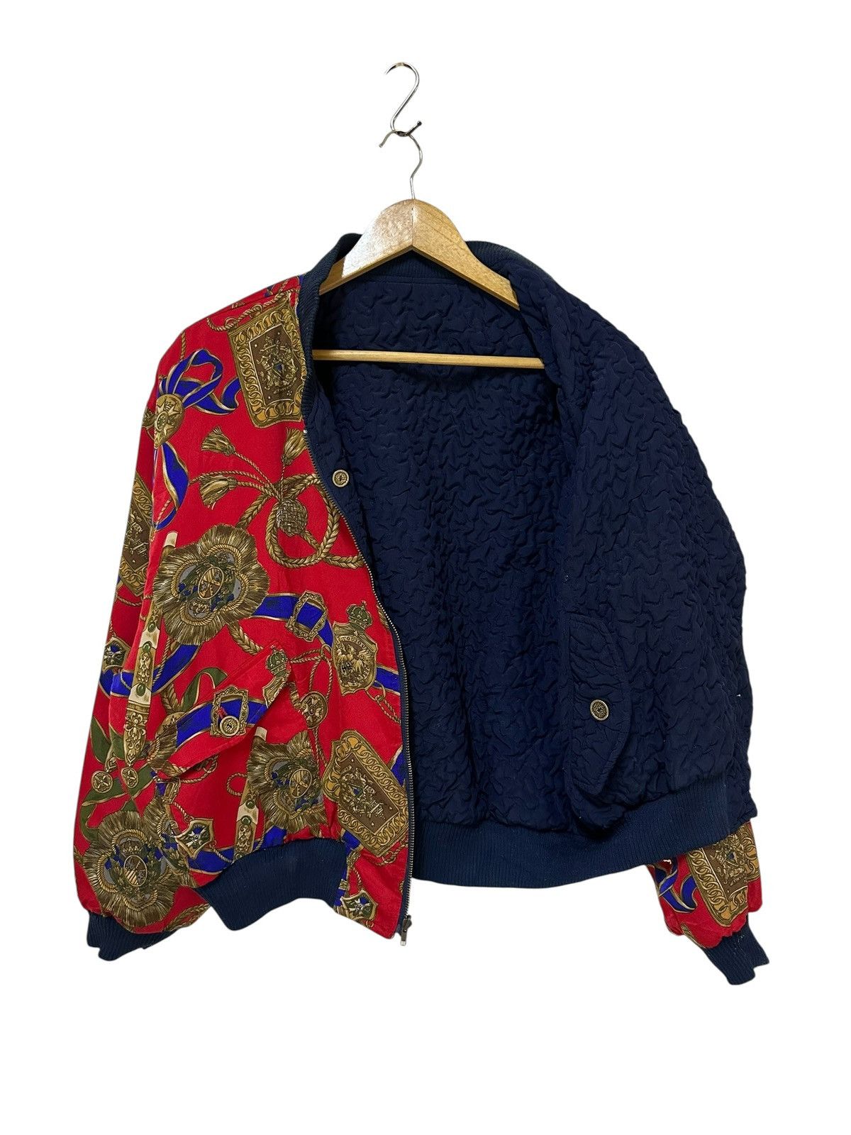 Japanese Brand Vintage Reverse Jacket Bomber Size M / US 6-8 / IT 42-44 - 5 Thumbnail