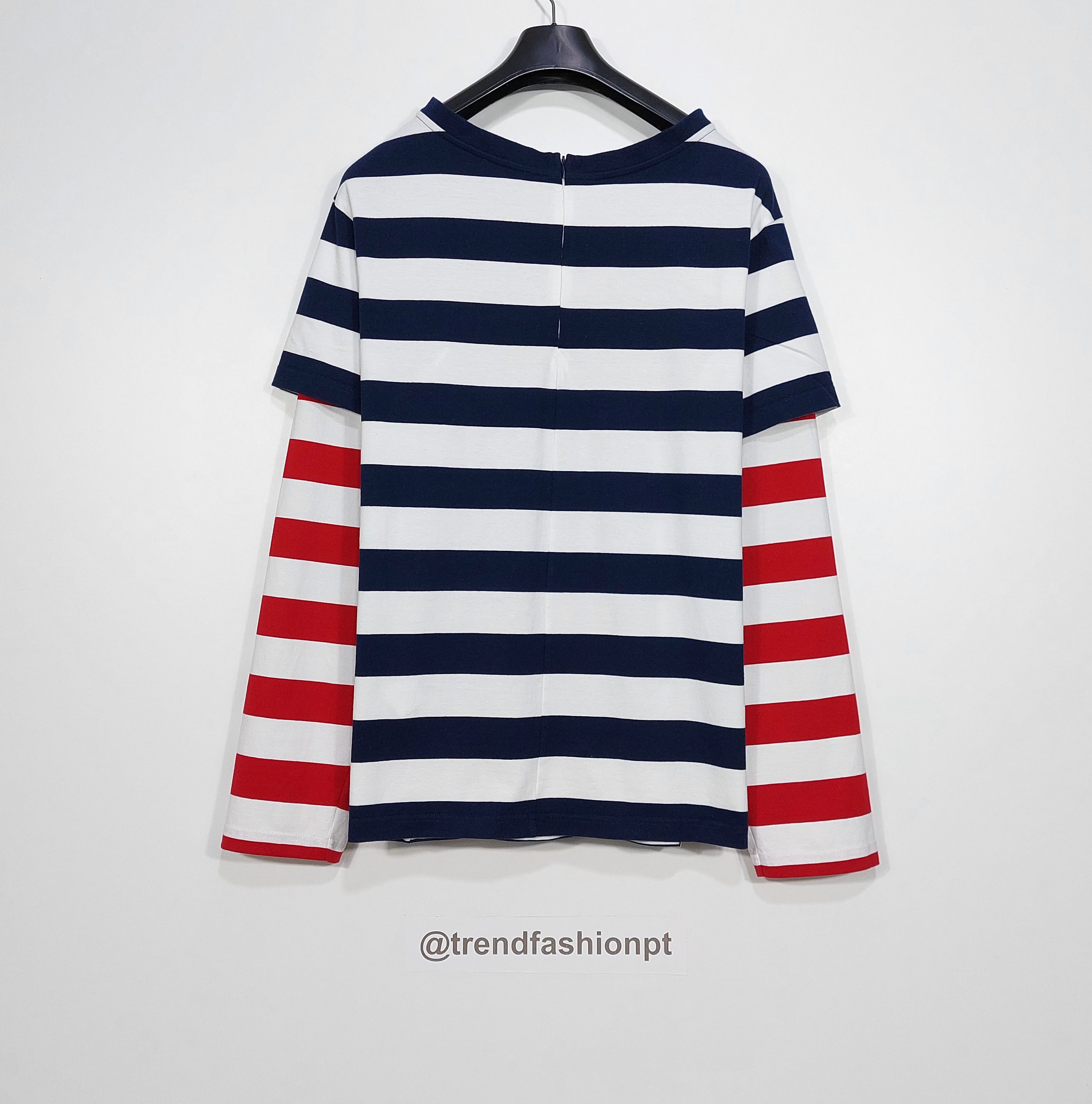 Charles Jeffrey LOVERBOY striped cotton tshirt skirt - multi S Size 26" / US 2 / IT 38 - 8 Thumbnail