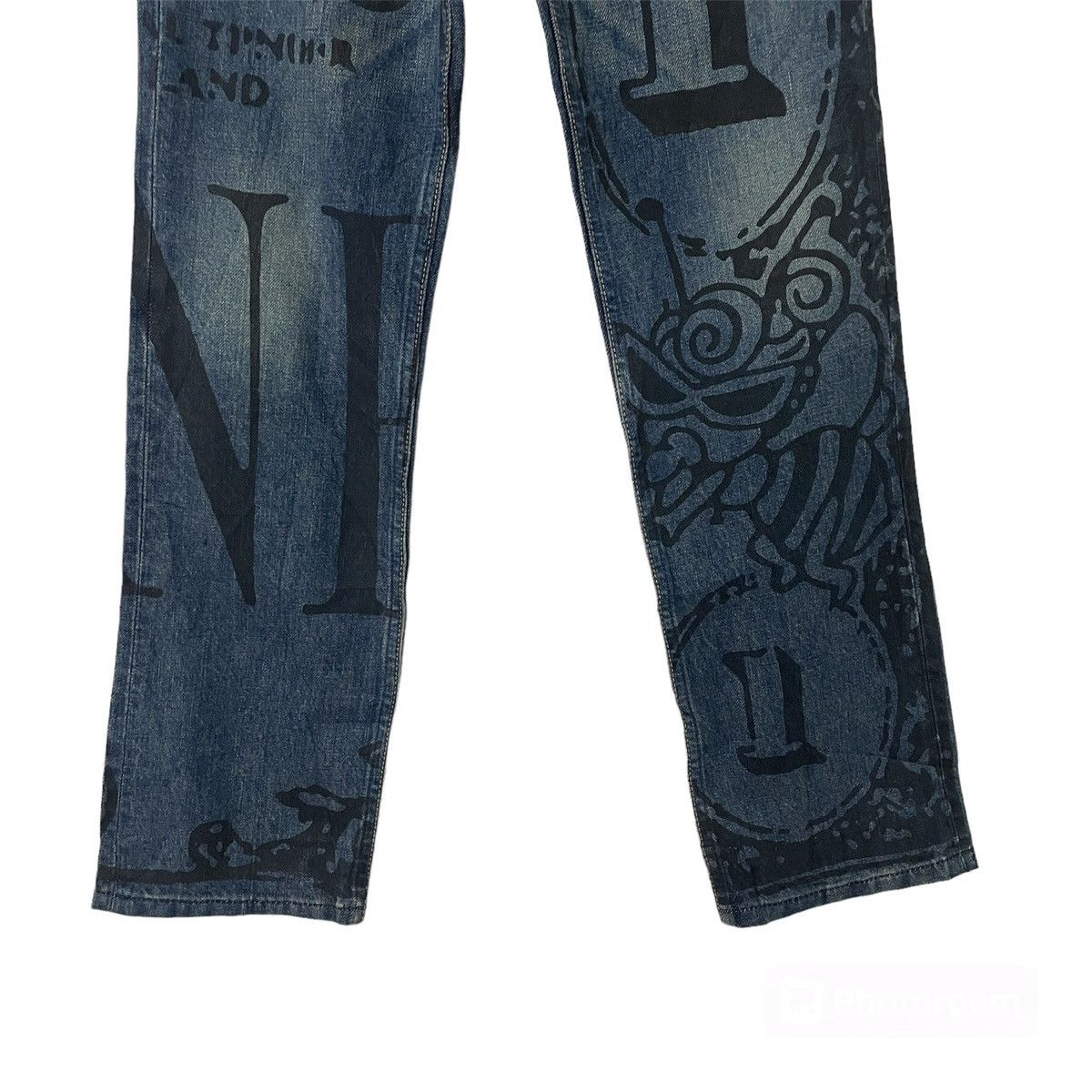 Hysteric Glamour Vintage Hysteric Glamour Kids Distressed Denim Size US 26 / EU 42 - 4 Thumbnail