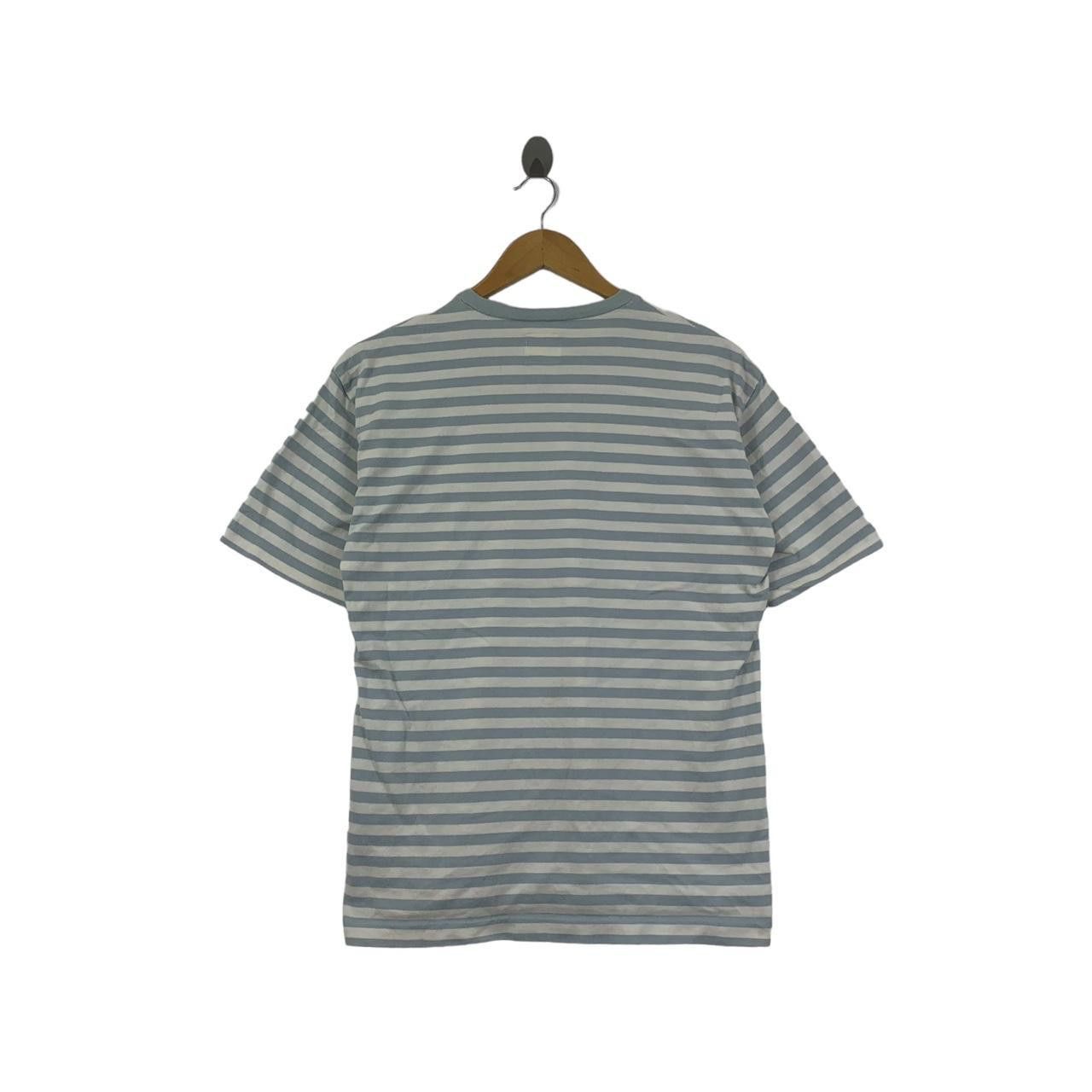 Karl Helmut Vintage KARL HELMUT JAPAN Embossed Logo Tee Shirt Top Size M / US 6-8 / IT 42-44 - 4 Thumbnail