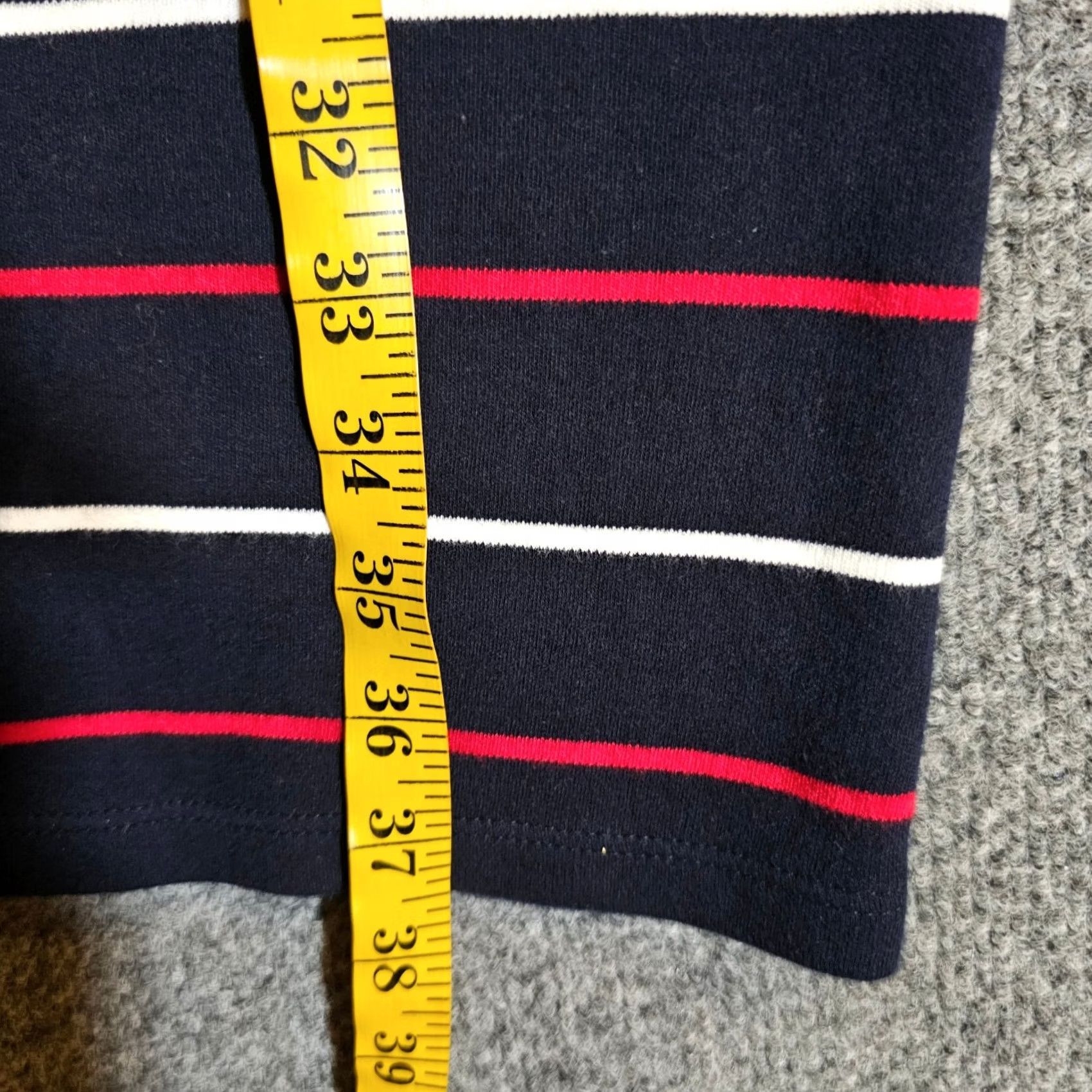 Talbots Talbots Dress Women Petite Medium Blue Red Striped Sheath Fitted Stretch Casual Knit Navy Black?? Size M / US 6-8 / IT 42-44 - 6 Thumbnail