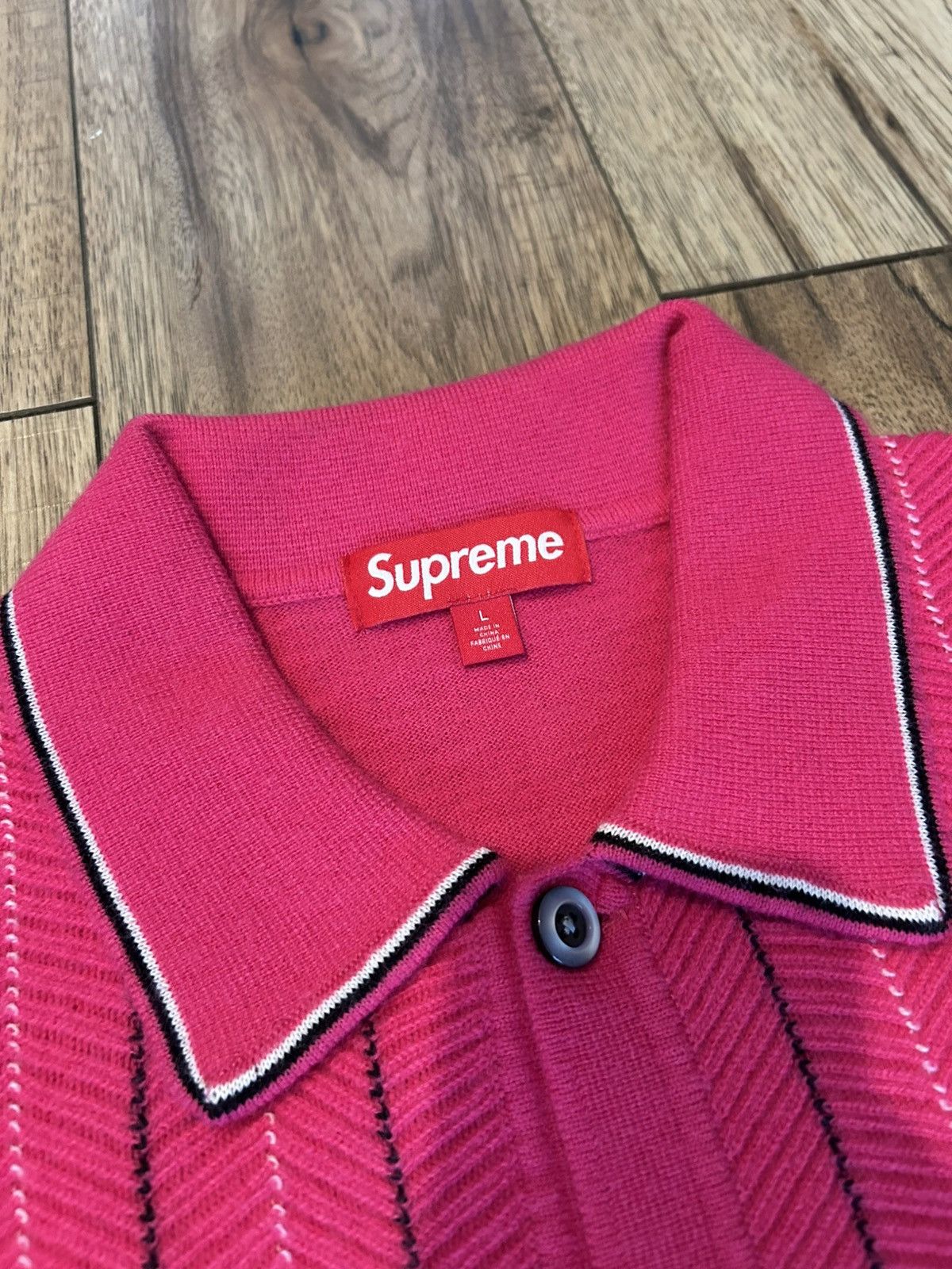 Supreme Herringbone Cardigan - toestory.in
