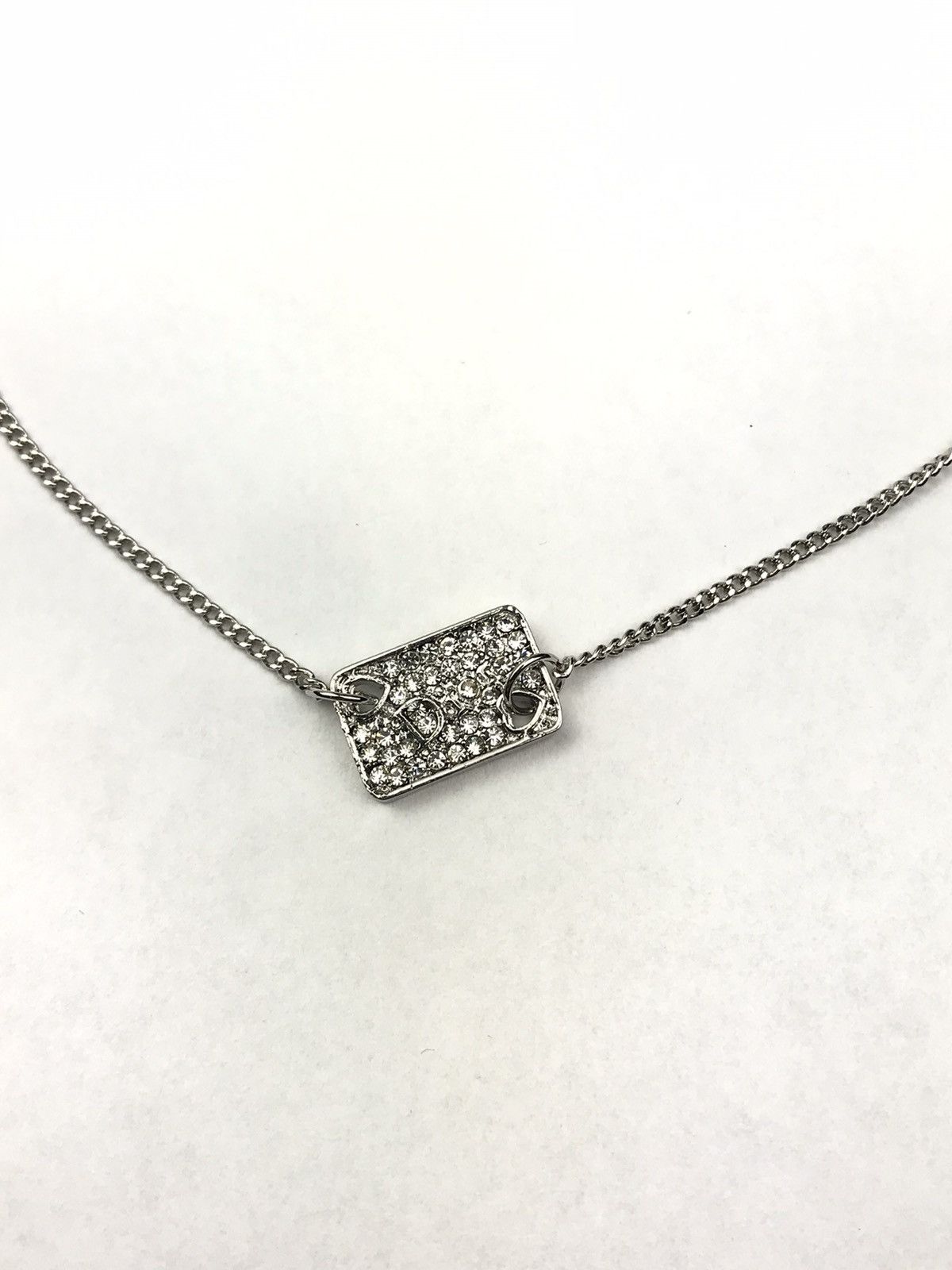 Dior Dior Spell-out Plate w/ Crystals Size ONE SIZE - 3 Thumbnail