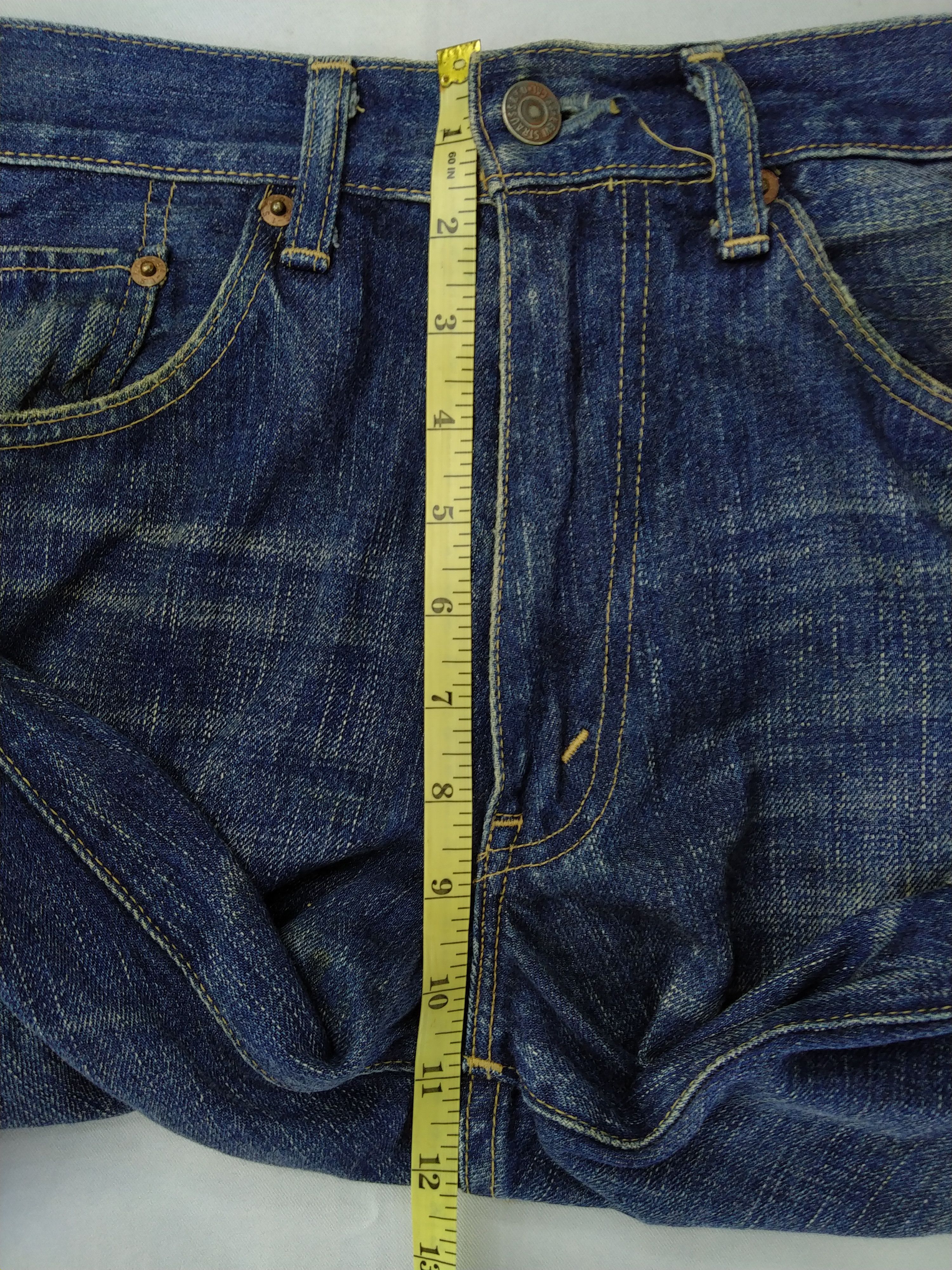 Levi's Blue Vintage Levi's 510 Distressed Denim 28x31 -JN067 Size US 28 / EU 44 - 6 Thumbnail