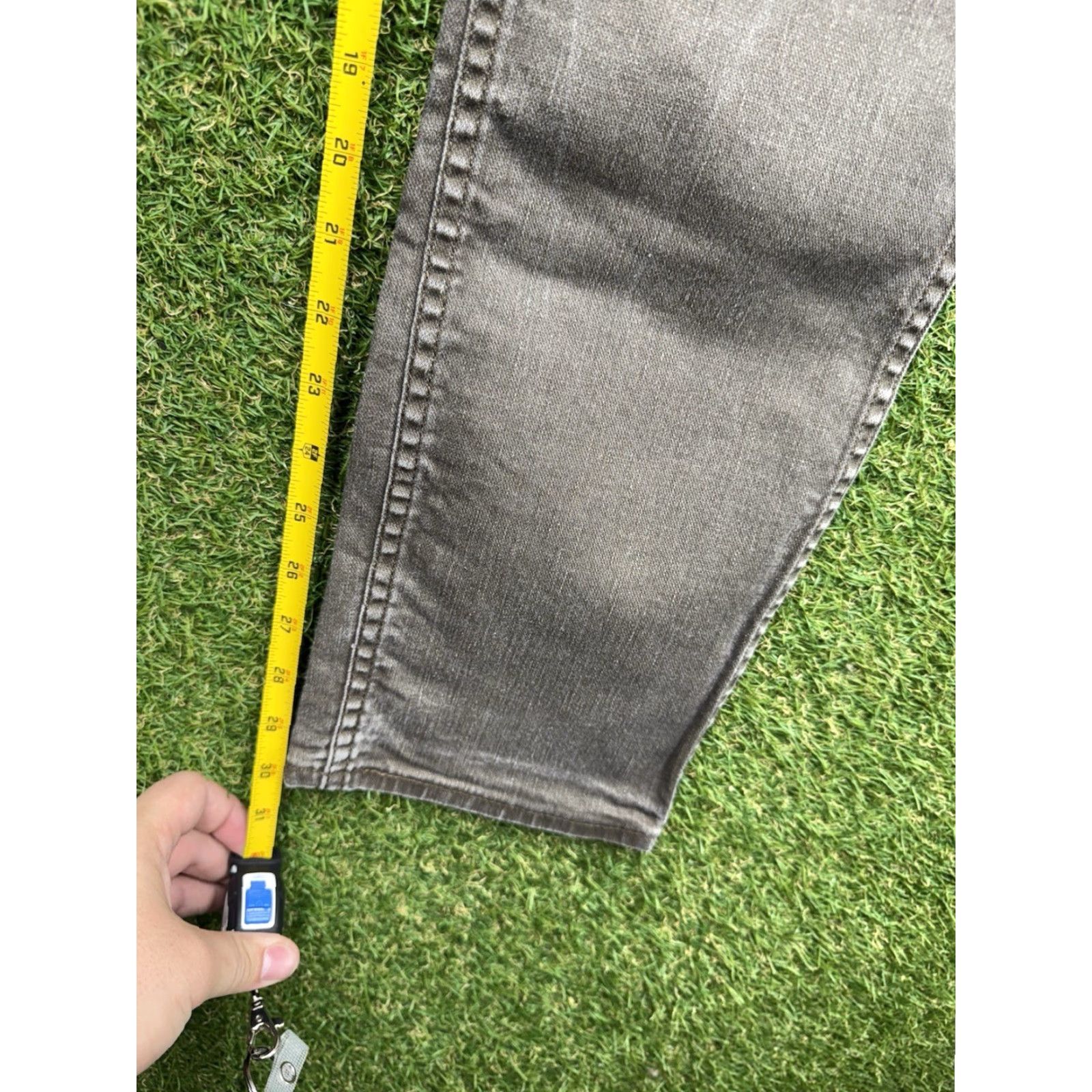 Levi's Levis 511 Slim Fit Jeans Mens 32x30 Army Green Denim Casual Straight Leg Size US 32 / EU 48 - 6 Thumbnail