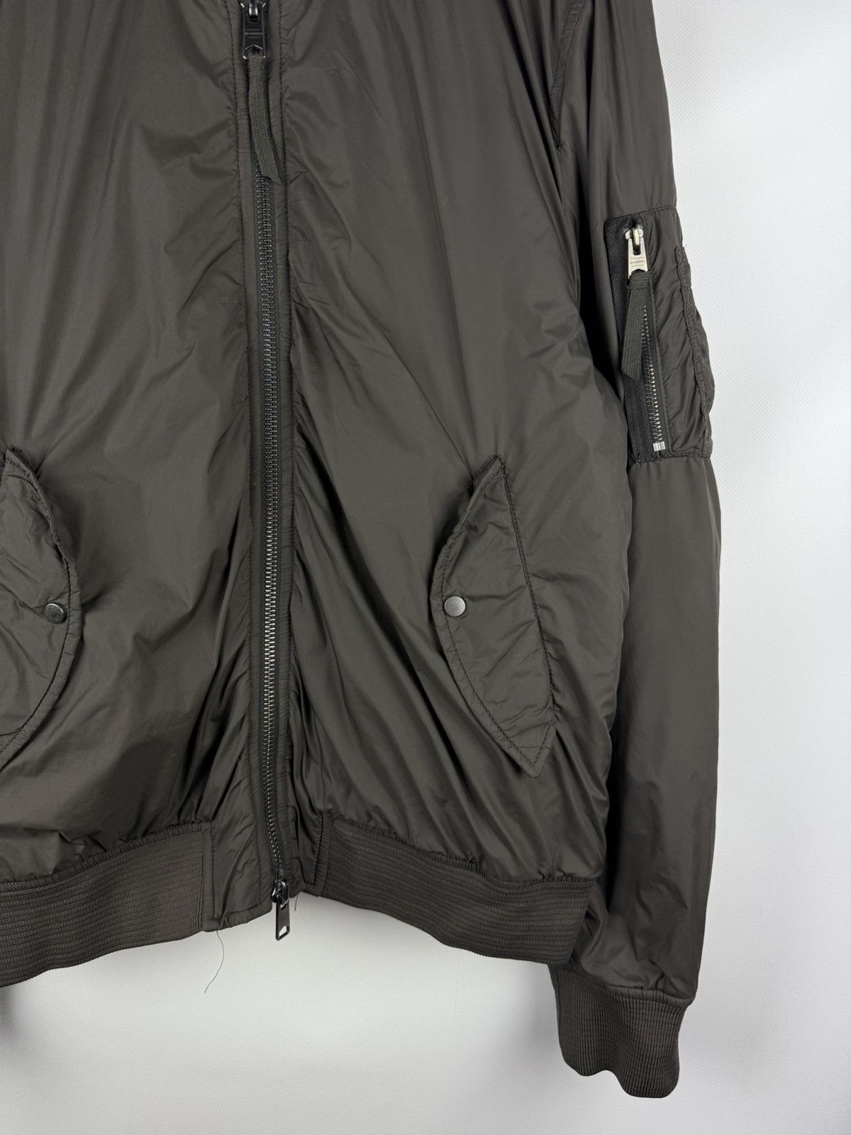 Allsaints Allsaints Tolbert Men’s Nylon MA-1 Style Bomber Jacket Size US L / EU 52-54 / 3 - 4 Thumbnail