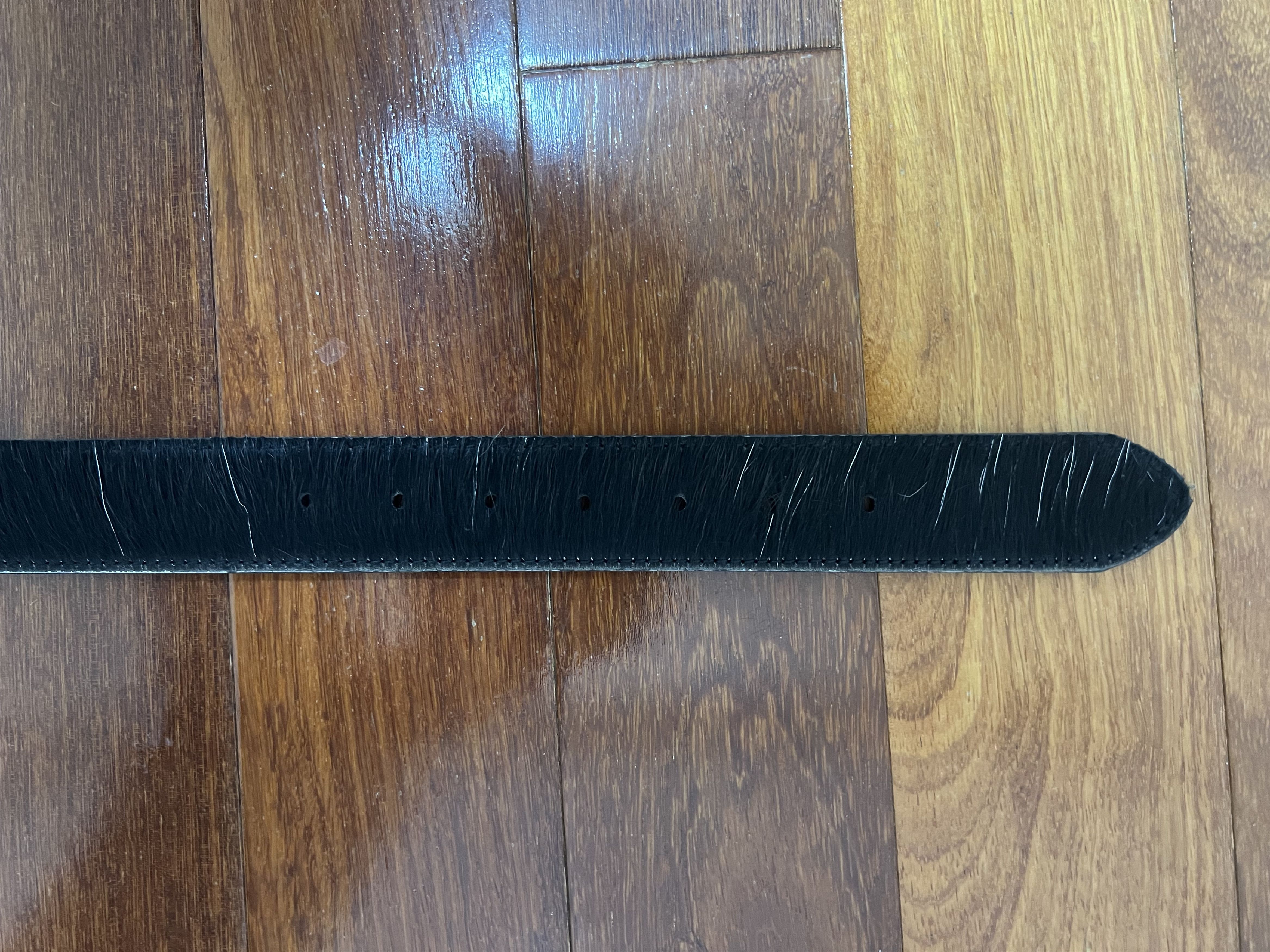 💚 Mutimer Triple Black Cowhide Belt NEW Large/XL