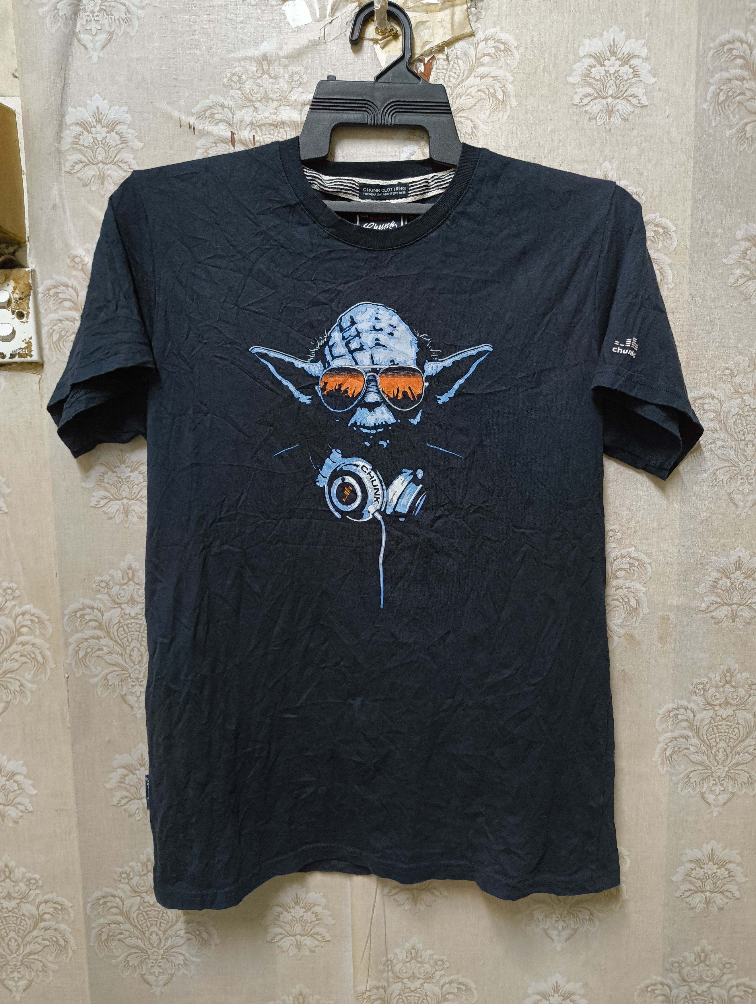 Star Wars × Vintage VINTAGE STAR WARS DJ YODA CHUNK TOUR T-SHIRT Size US S / EU 44-46 / 1 - 3 Thumbnail