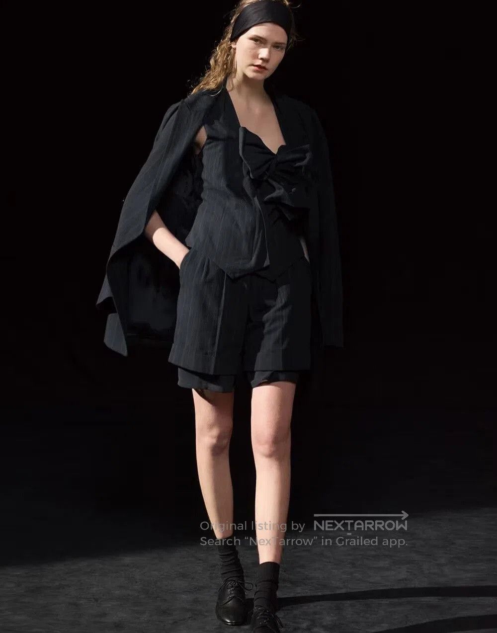 Y's Y's Yamamoto Versatile Vest in Black. Size L / US 10 / IT 46 - 1 Thumbnail