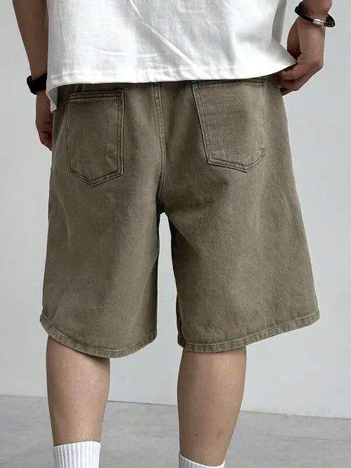 Japanese Brand × Vintage VINTAGE Y2K RETRO jeans cargo denim shorts Size US 32 / EU 48 - 2 Thumbnail