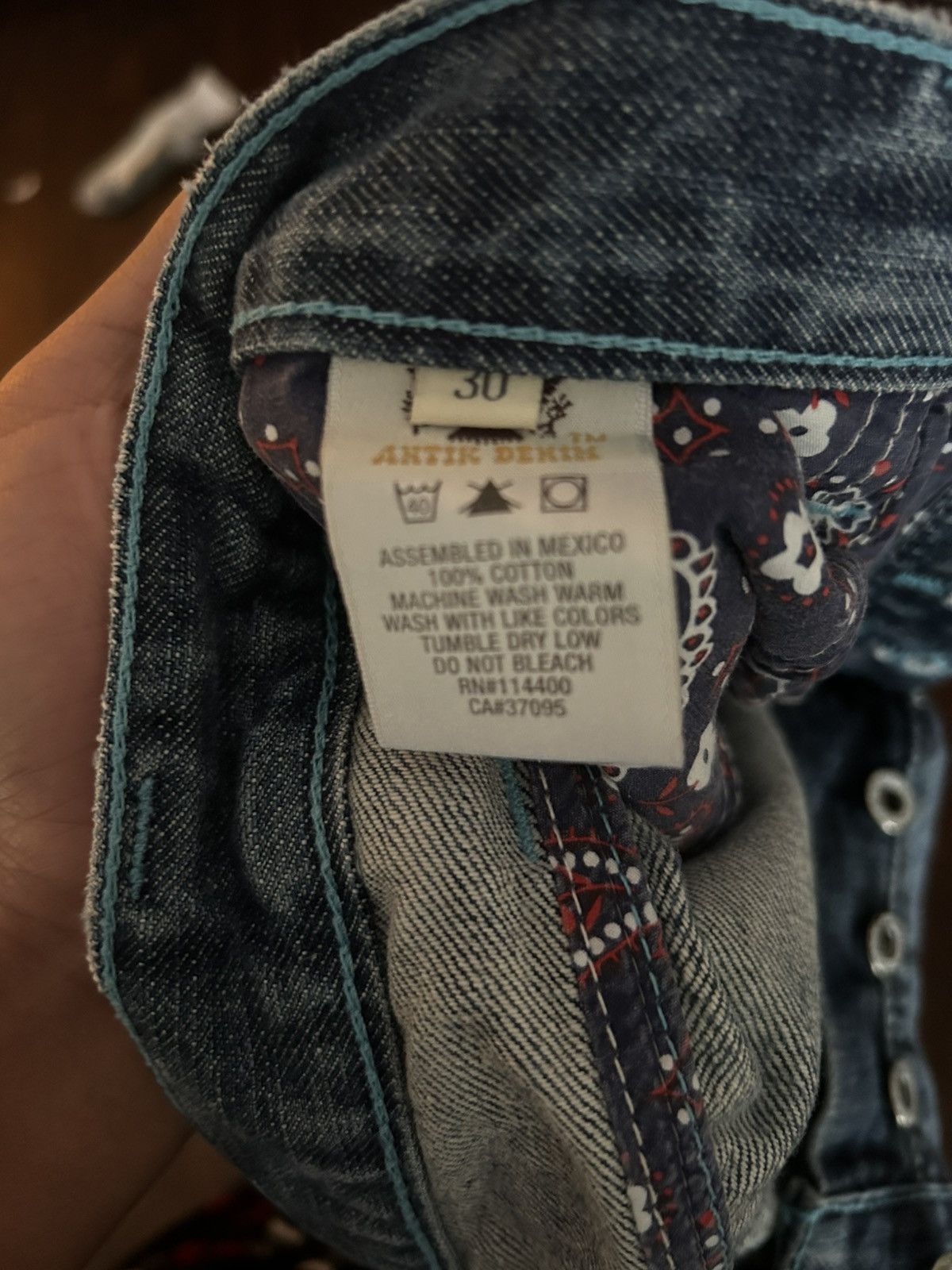 Antik Denim × Japanese Brand × Vintage antik denim jeans Size US 29 - 3 Thumbnail