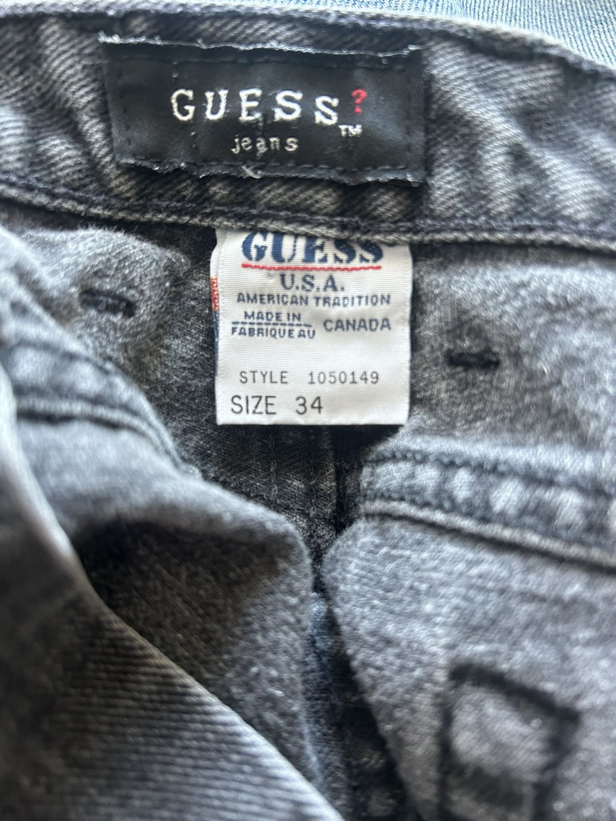 Guess × Vintage Vintage Guess Jeans Size US 34 / EU 50 - 4 Thumbnail
