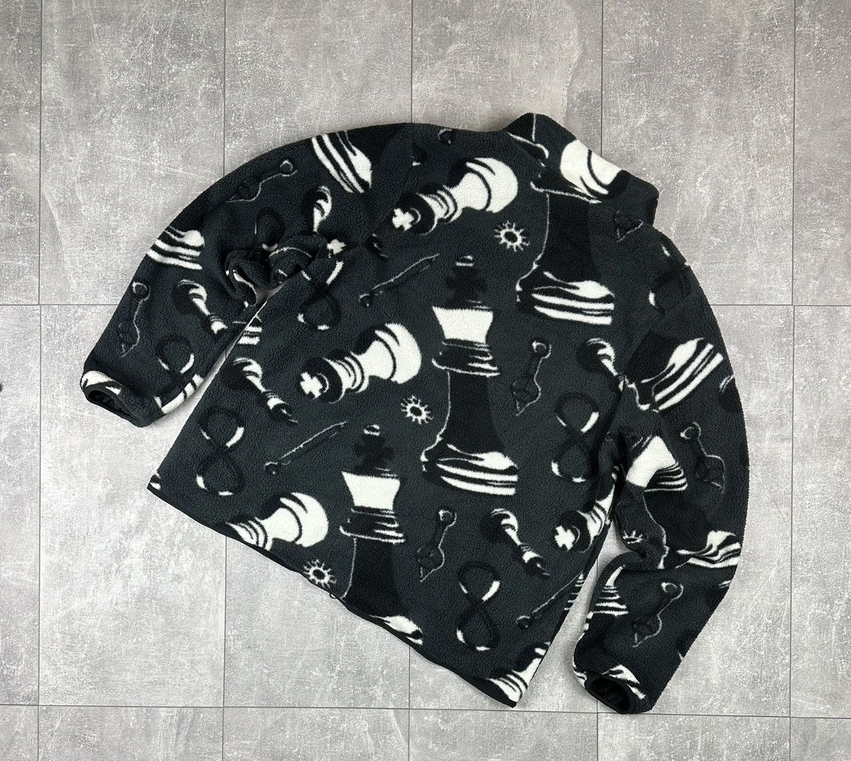 Nike Nike LeBron Allover Print Full Zip Fleece Jacket Size US XL / EU 56 / 4 - 11 Thumbnail
