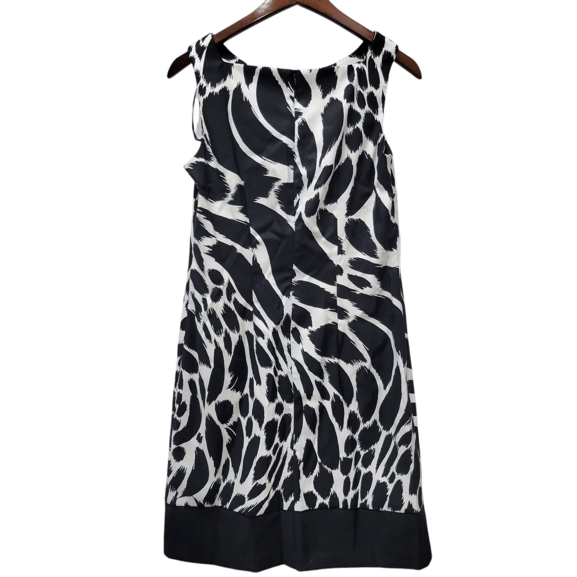 Other AB Studio Dress Women’s Size 6 Black White Sheath NWT $48 Size M / US 6-8 / IT 42-44 - 1 Thumbnail
