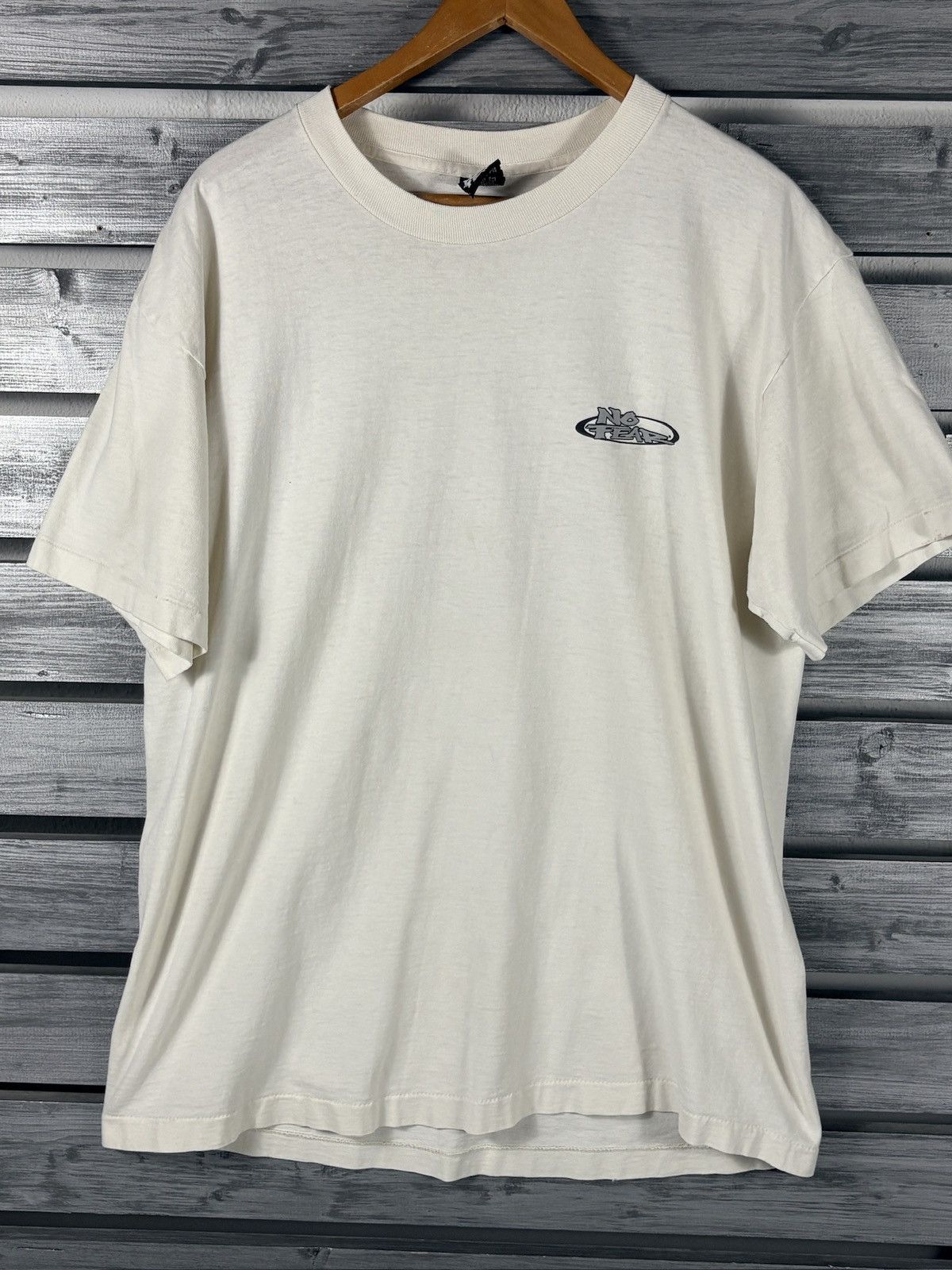 No Fear Vintage 90s No Fear T Shirt Mens XL/L skate thrasher surf Size US L / EU 52-54 / 3 - 4 Thumbnail