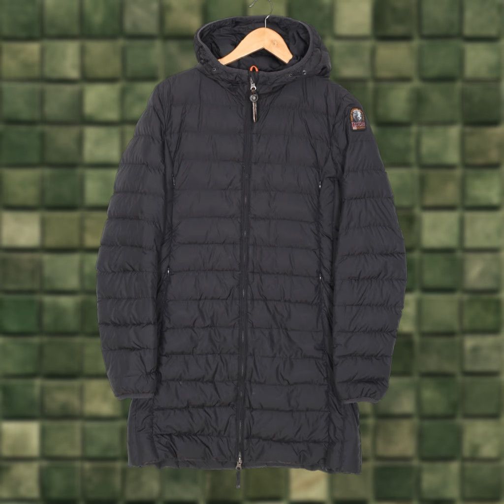 Parajumpers PARAJUMPERS Super Lightweight Hooded Down Jacket Women L Slim Puffer Black Size L / US 10 / IT 46 - 1 Thumbnail