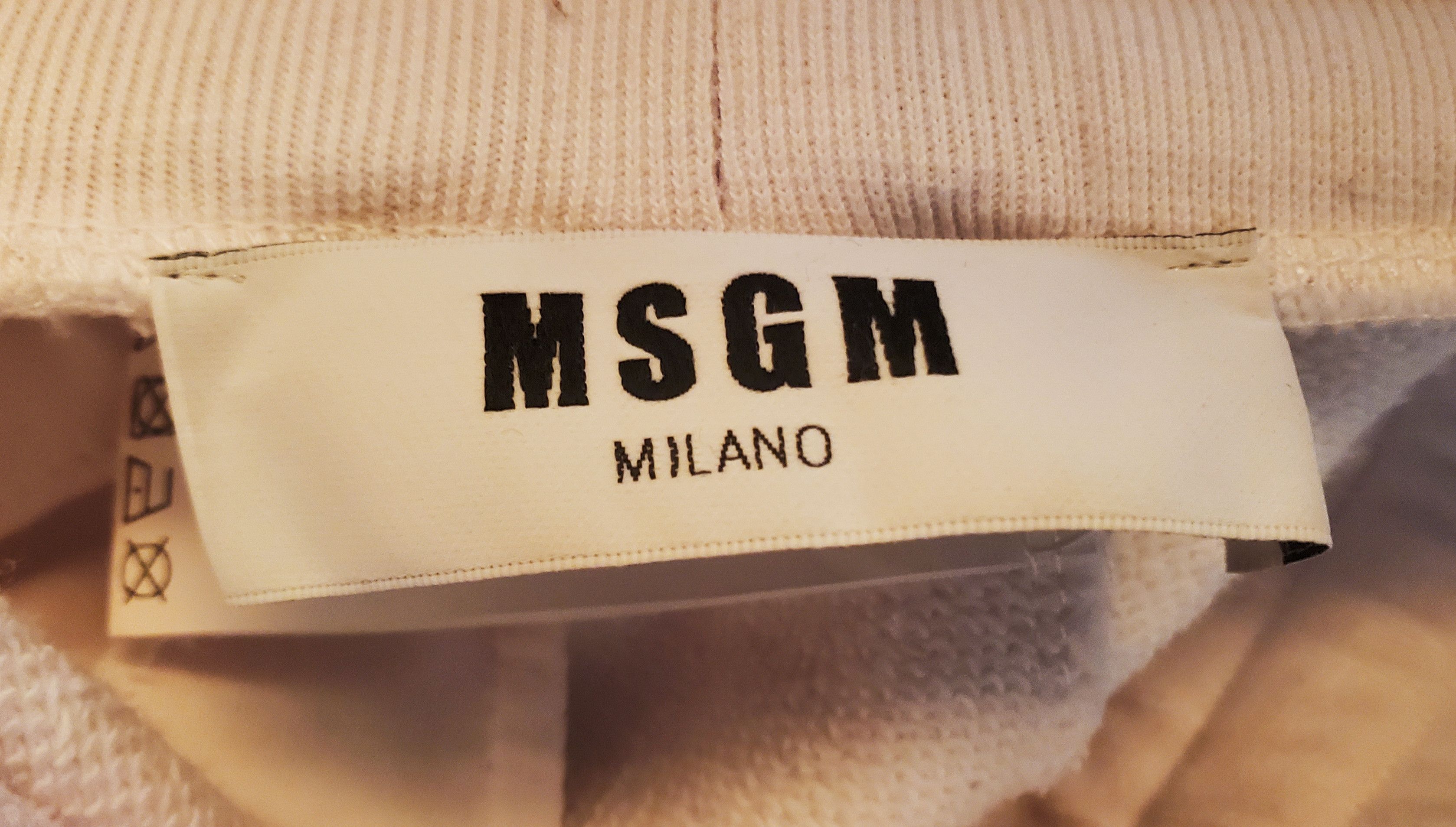 MSGM 80% OFF! MSGM Heavyweight Bermuda Shorts White Black Size US 26 / EU 42 - 3 Thumbnail