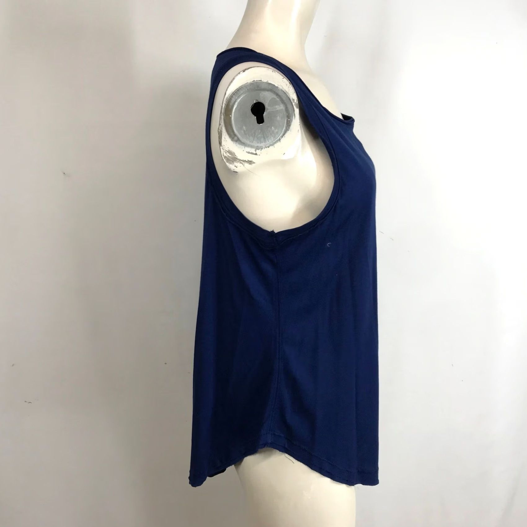 Vintage We The Free Racerback Tank Top - Womens Size Small Navy Blue Cotton Modal Blend Size M / US 6-8 / IT 42-44 - 4 Thumbnail