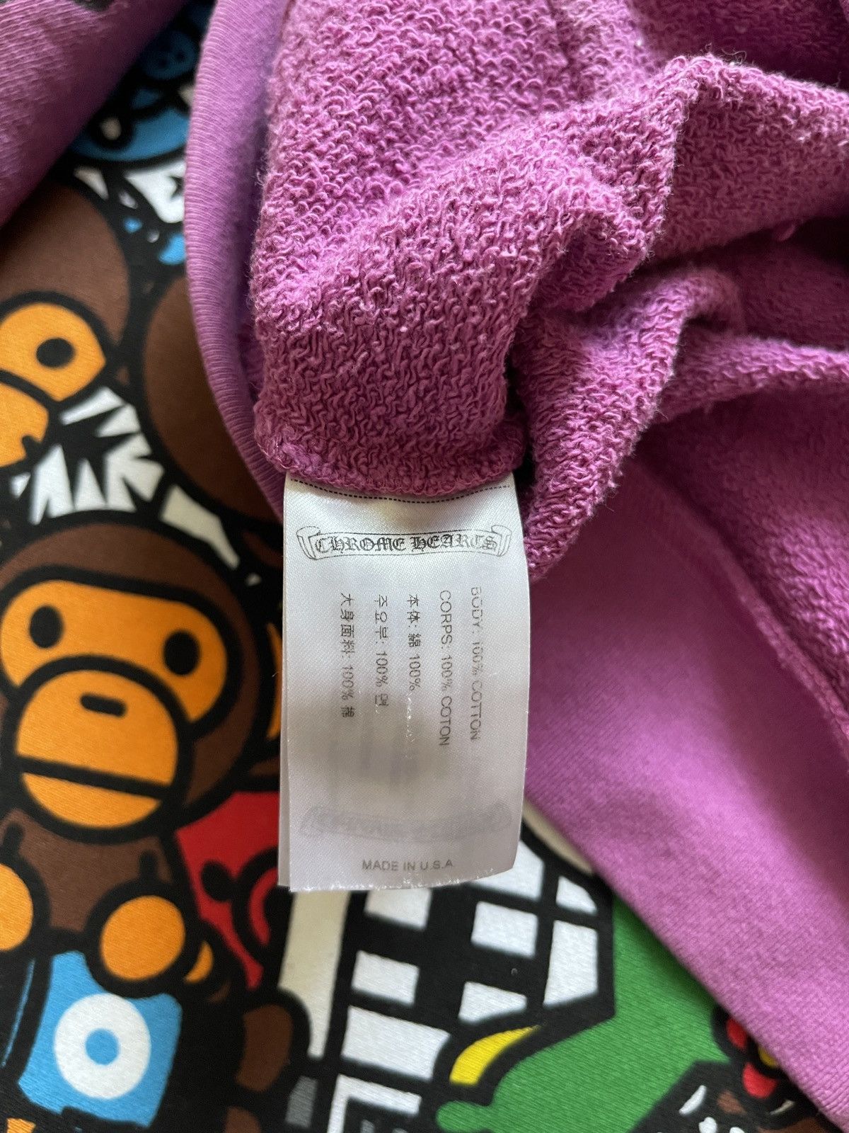 Chrome Hearts Chrome Hearts Pink Matty Boy Pullover Hoodie Size US S / EU 44-46 / 1 - 8 Thumbnail