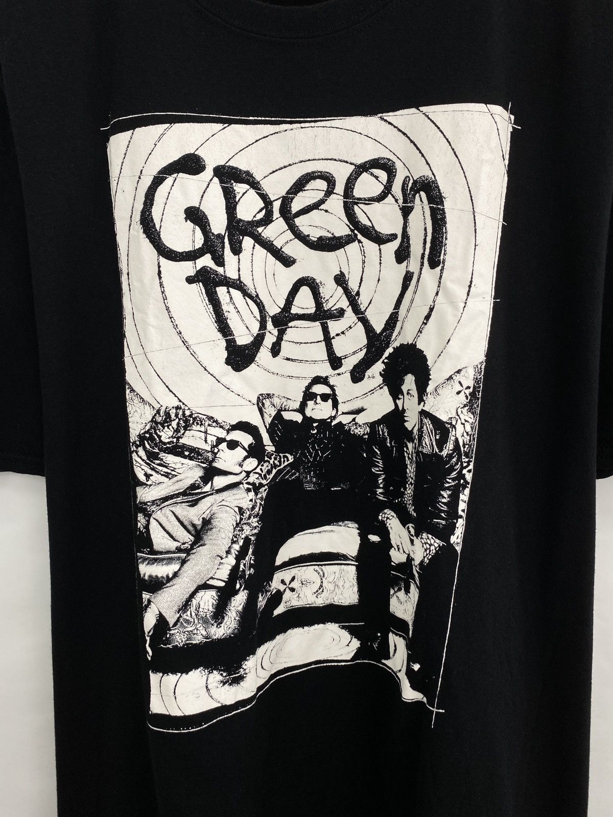 Band Tees 🇺🇸 Vintage Y2K Green Day Rock Band T-Shirt Rare Retro Hype Size US XL / EU 56 / 4 - 4 Thumbnail