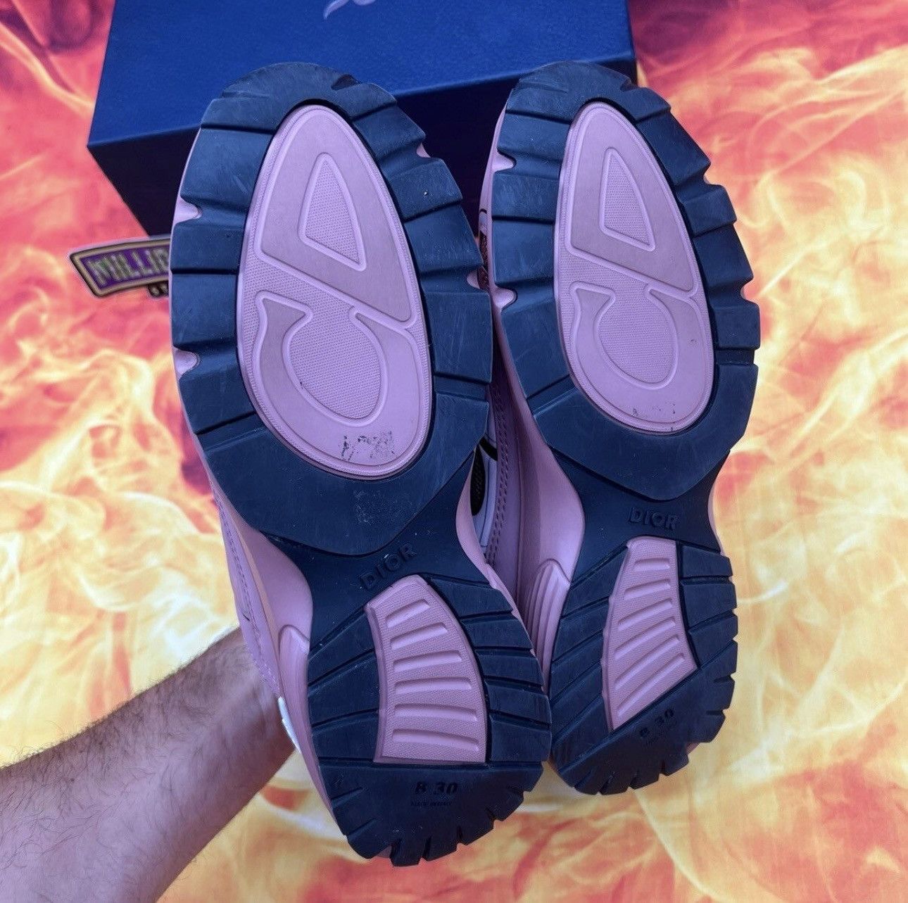Christian Dior Monsieur × Dior B30 reflective sneaker 'burlwood' Sz- 8M/41EU Size US 8 / EU 41 - 10 Thumbnail
