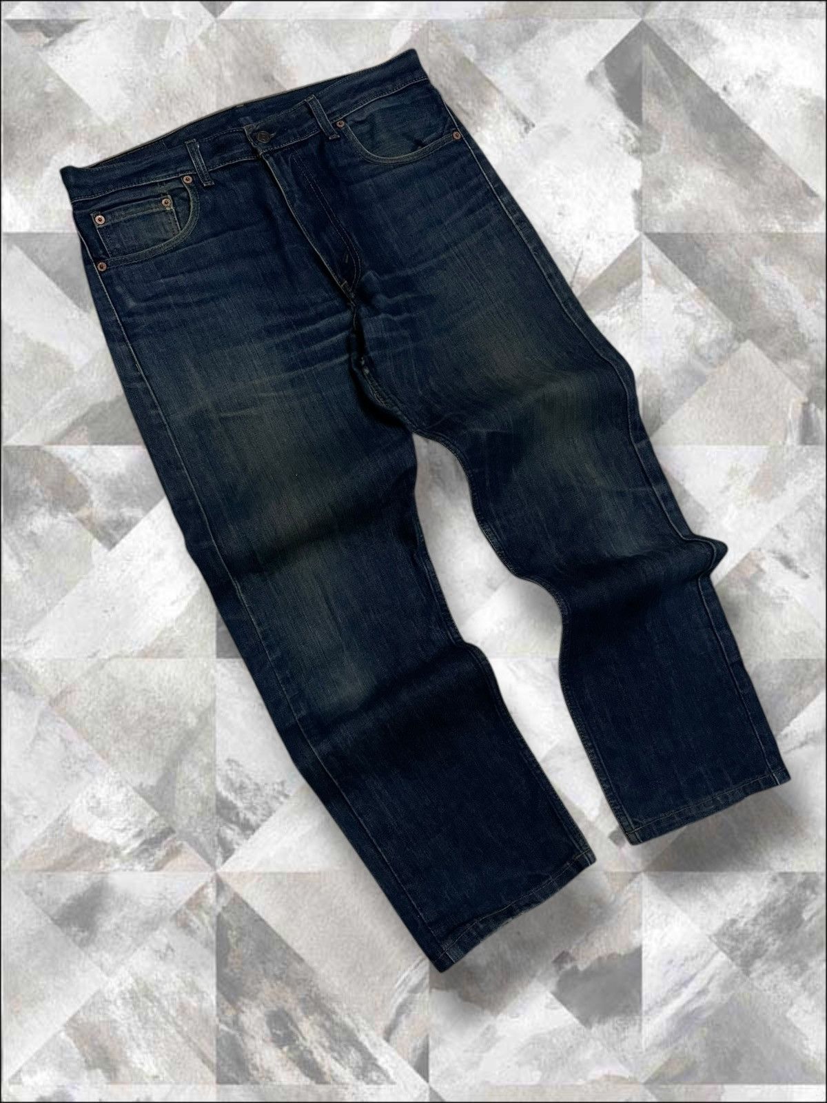 Levi's Vintage Clothing Vintage 1990s Designer Levis 505 Distressed Denim Style Size US 34 / EU 50 - 2 Thumbnail