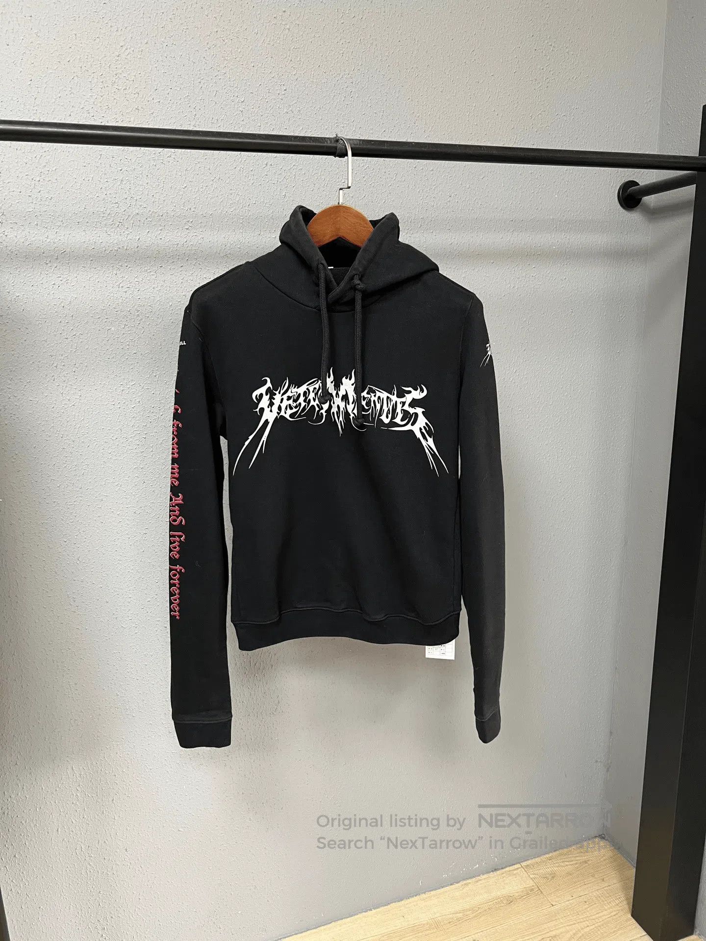 vetements tfd famme パーカー L 激レア Vetements Vetements “TFD” hoodie femme | Grailed