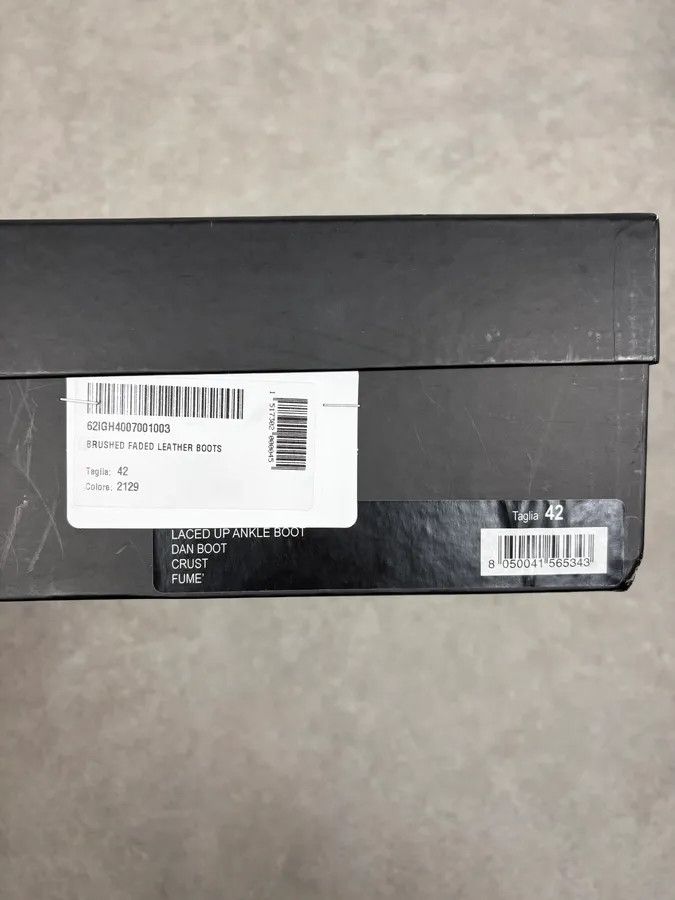 Dsquared2 2010s Dsquared2 Brown Irregular Leather Boots Size US 9 / EU 42 - 12 Thumbnail