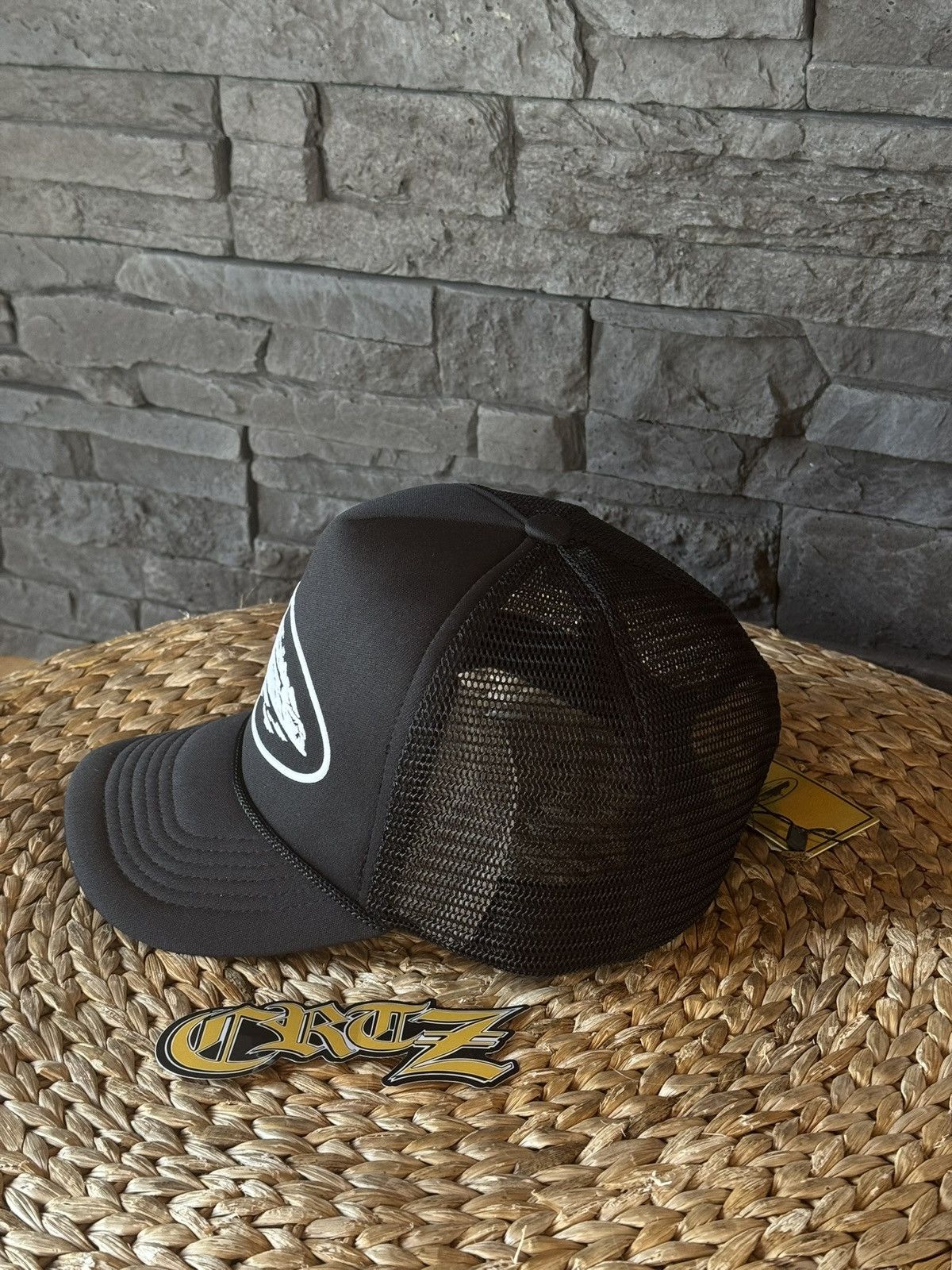 Corteiz Corteiz Alcatraz Premium Puff Print Trucker Hat Size ONE SIZE - 3 Thumbnail