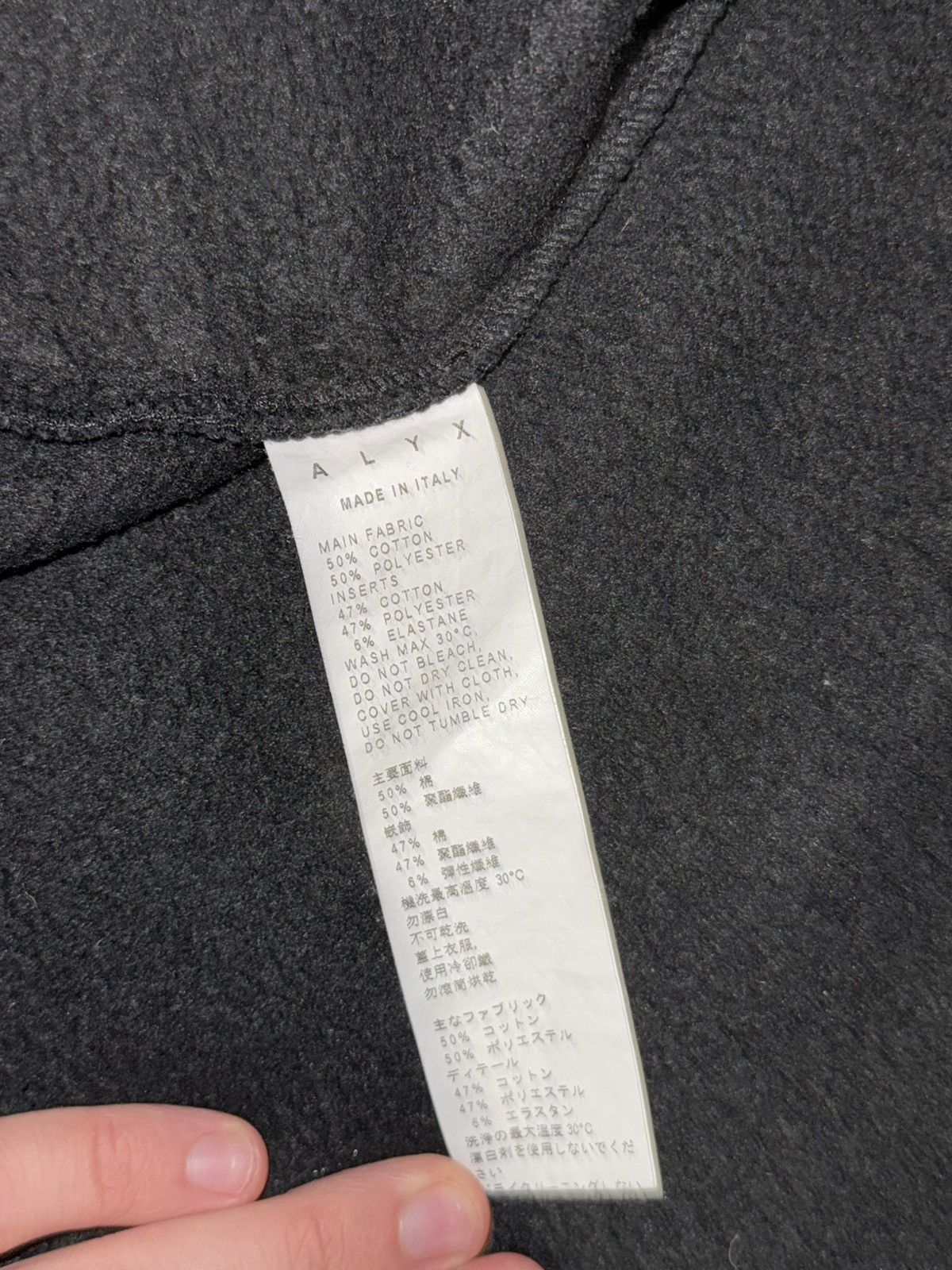 Alyx Alyx one race human zip hoodie Size US L / EU 52-54 / 3 - 5 Thumbnail