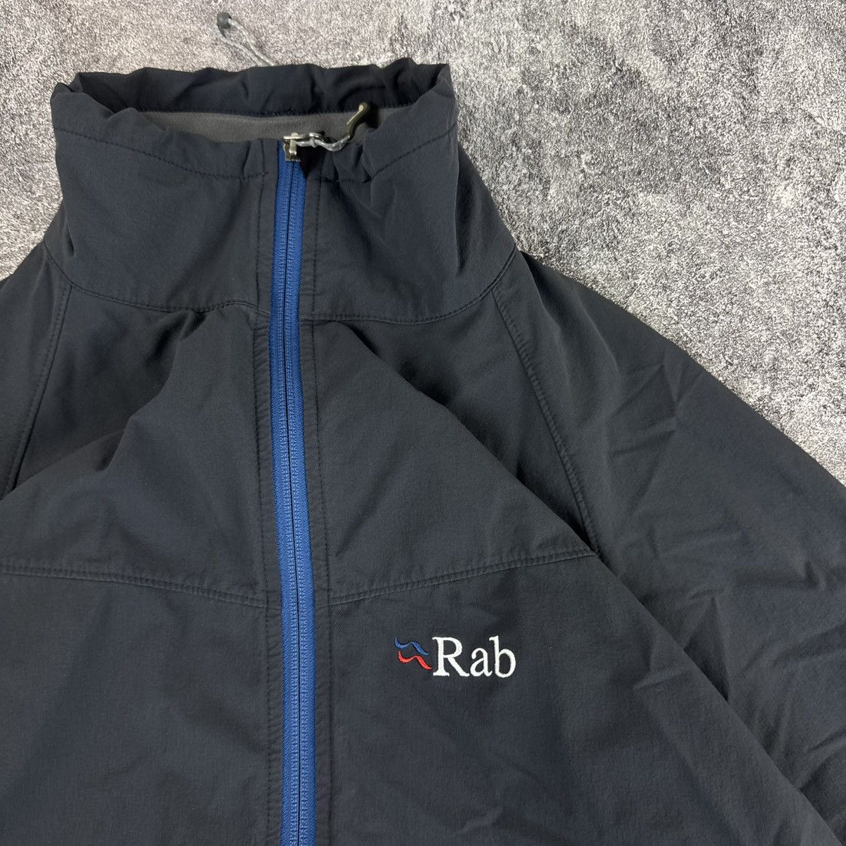 Rab Rab Navy Full-Zip Softshell Jacket / Blue Trim & Logo Size US XXL / EU 58 / 5 - 2 Thumbnail