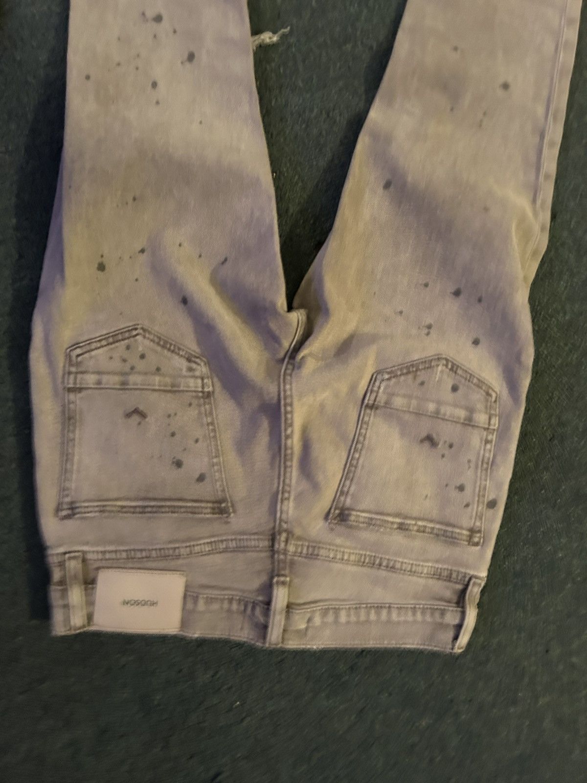 Hudson Hudson Men's Zack Distressed Skinny Jeans (29) Size US 29 - 5 Thumbnail