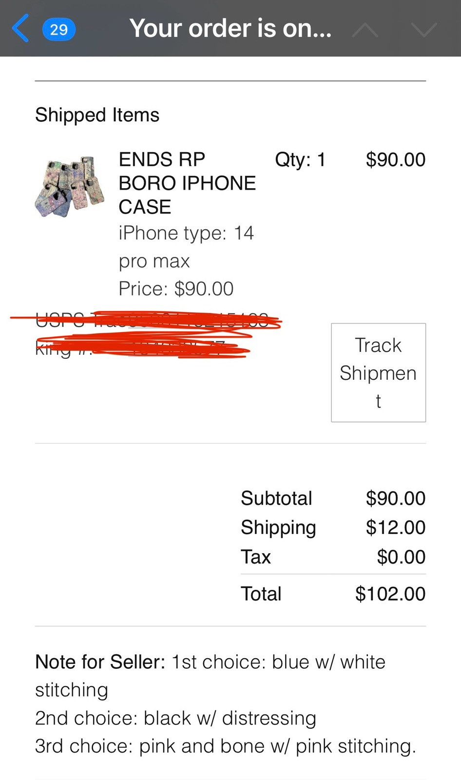 Ends Repair iPhone 14 Pro Max Ends Repair Boro phone case Size ONE SIZE - 5 Thumbnail