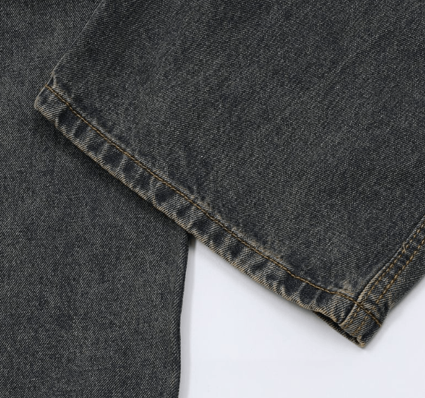 Japanese Brand × Jean Retro high street men's American style loose cargo jeans Size US 32 / EU 48 - 4 Thumbnail