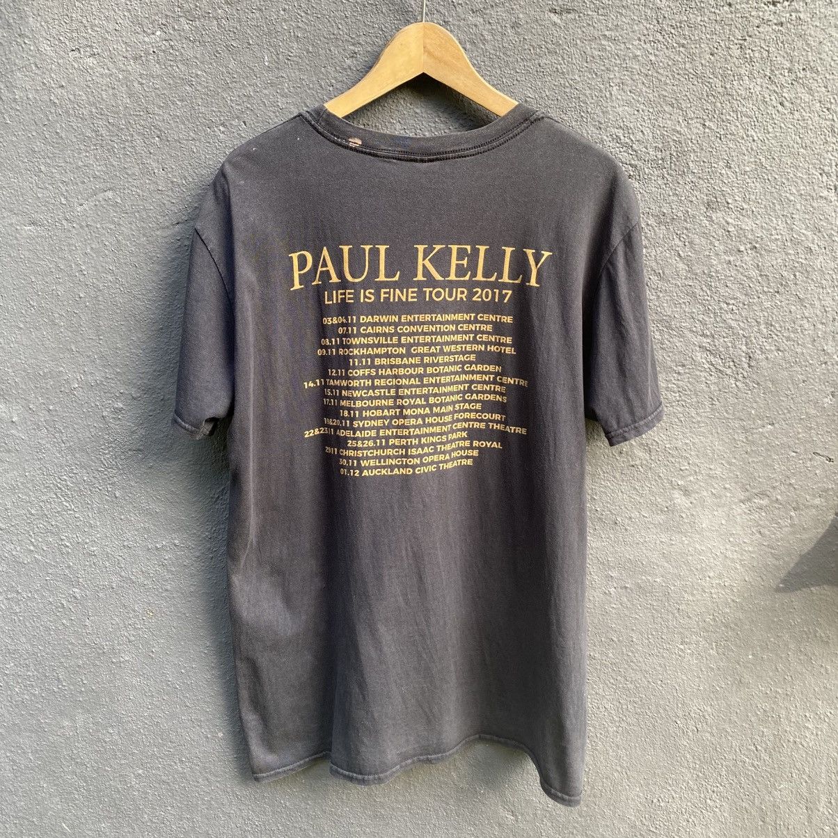 Band Tees Thrashed Faded Pau Kelly Tour Band Tee Size US L / EU 52-54 / 3 - 3 Thumbnail