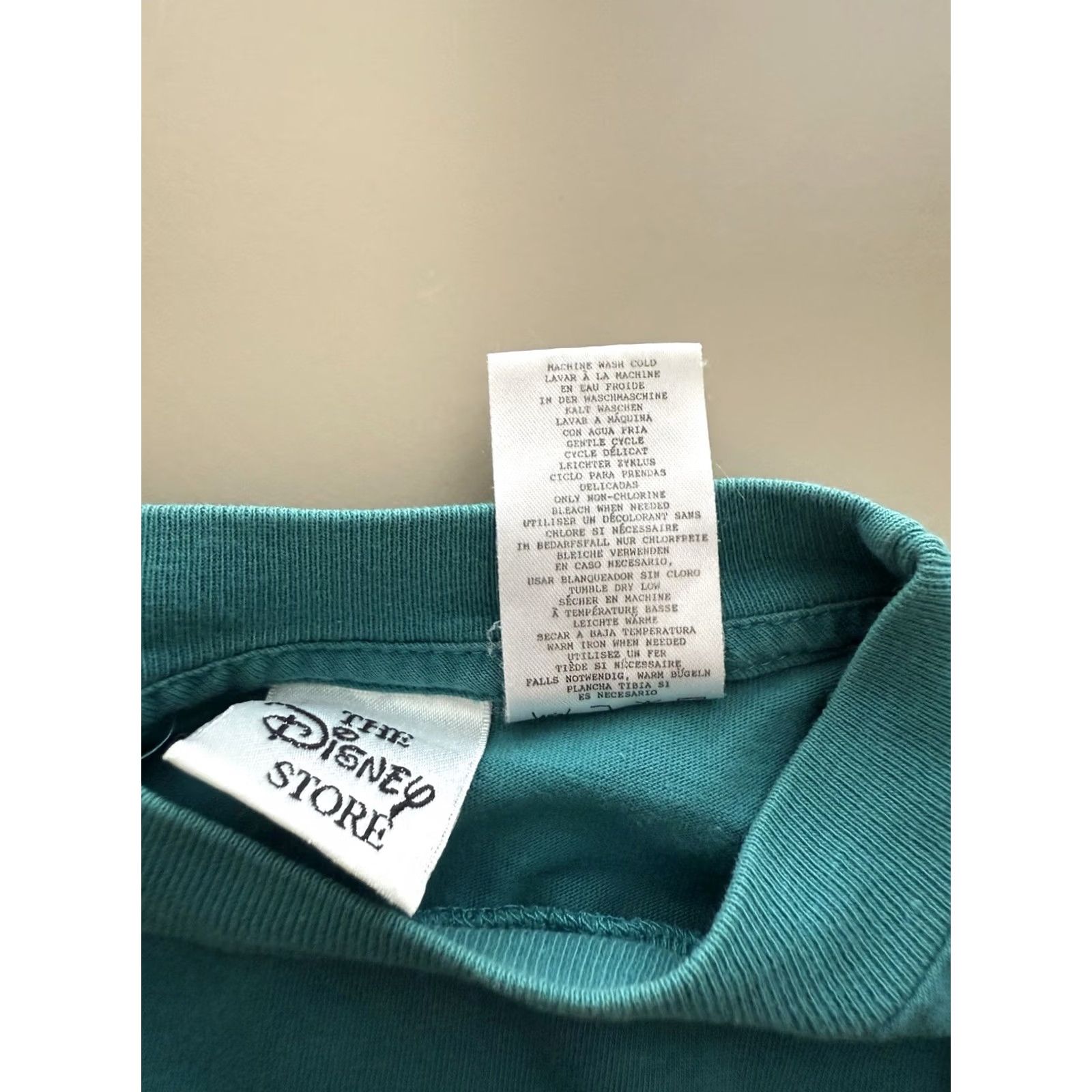 Disney VINTAGE Disney Mickey Mouse Shirt Men 2XL Long Sleeve Pocket 90s Y2K Teal Size US XXL / EU 58 / 5 - 6 Thumbnail