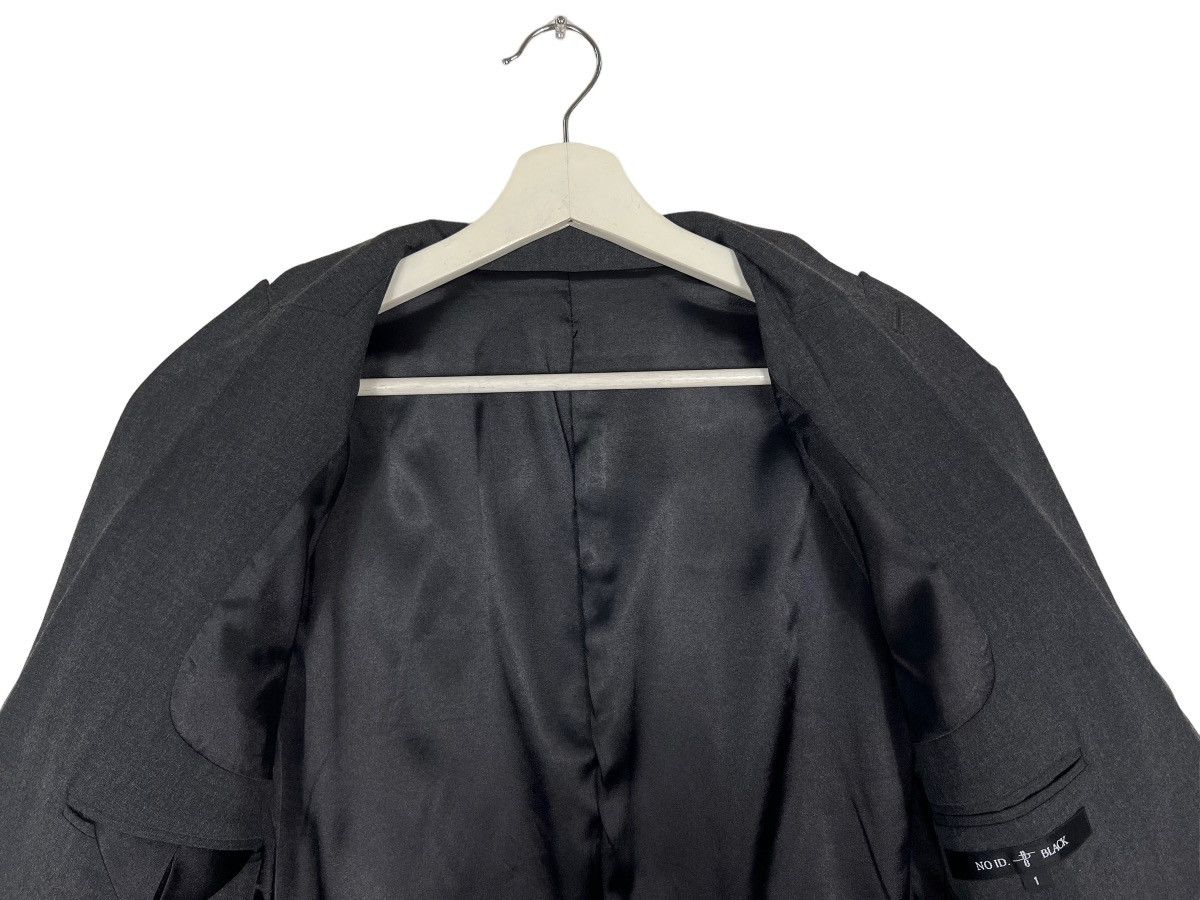 NO ID 🔥 NO ID BLACK ZIPPER POLY RAYON JACKET Size US S / EU 44-46 / 1 - 11 Thumbnail