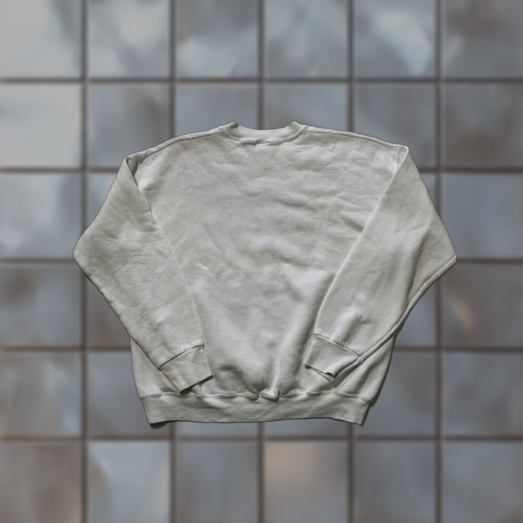 Fruit Of The Loom VINTAGE Fruit Of The Loom What Am I Doing Out Of Bed? Sweatshirt Crewneck Sz. L White Mens Pullover Size L Size US L / EU 52-54 / 3 - 1 Thumbnail