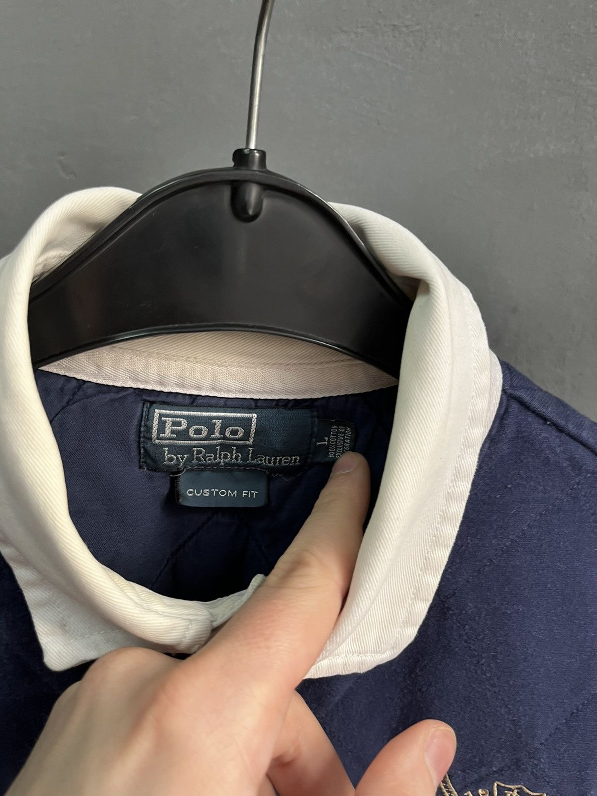Ralph Lauren × Vintage Polo Ralph Lauren 90s vintage rugby Size US L / EU 52-54 / 3 - 7 Thumbnail