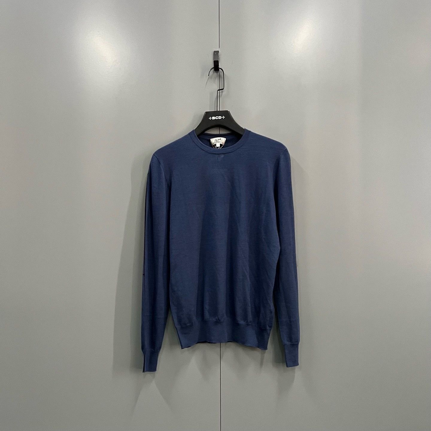 Hermes Hermes Knit Blue Sweater XS Women Size XS / US 0-2 / IT 36-38 - 1 Thumbnail