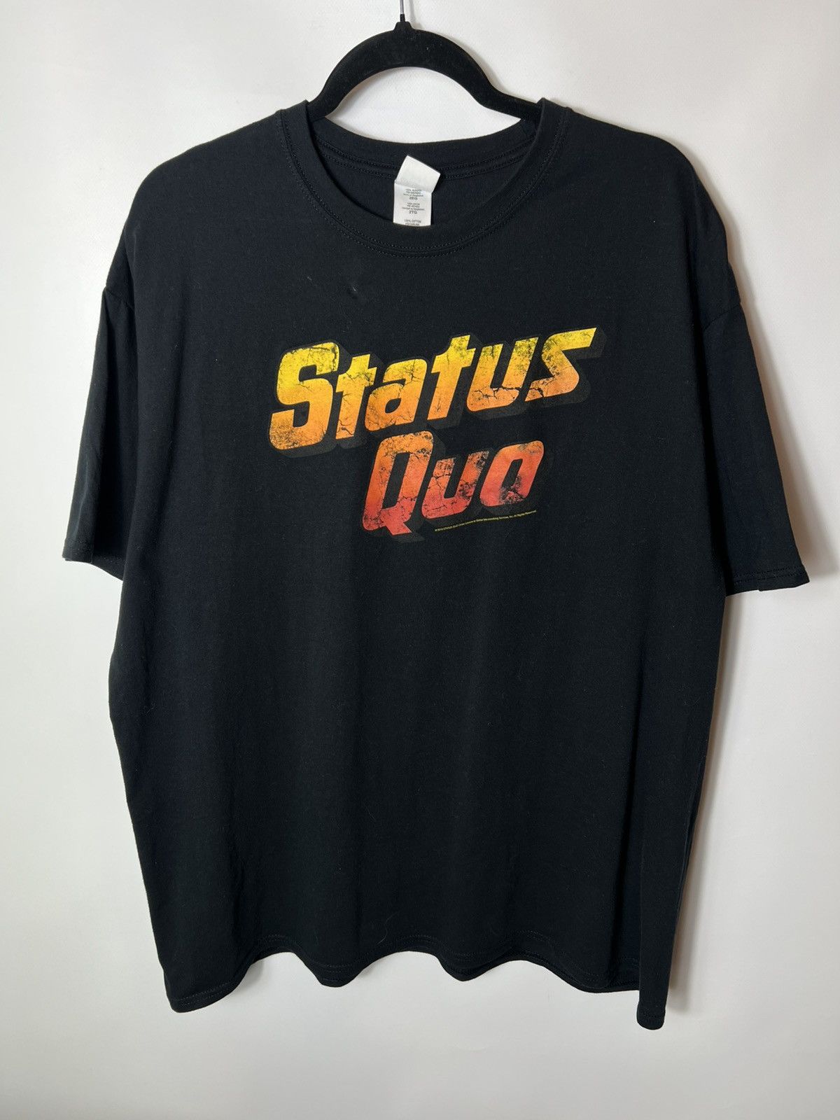 Band Tees Vintage streetwear Band Rock Tour Status Quo T-shirt Size US XL / EU 56 / 4 - 1 Thumbnail