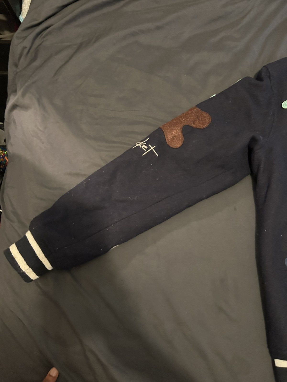 Billionaire Boys Club Billionaire Boys Club Navy Blue Varsity Jacket Size US M / EU 48-50 / 2 - 4 Thumbnail