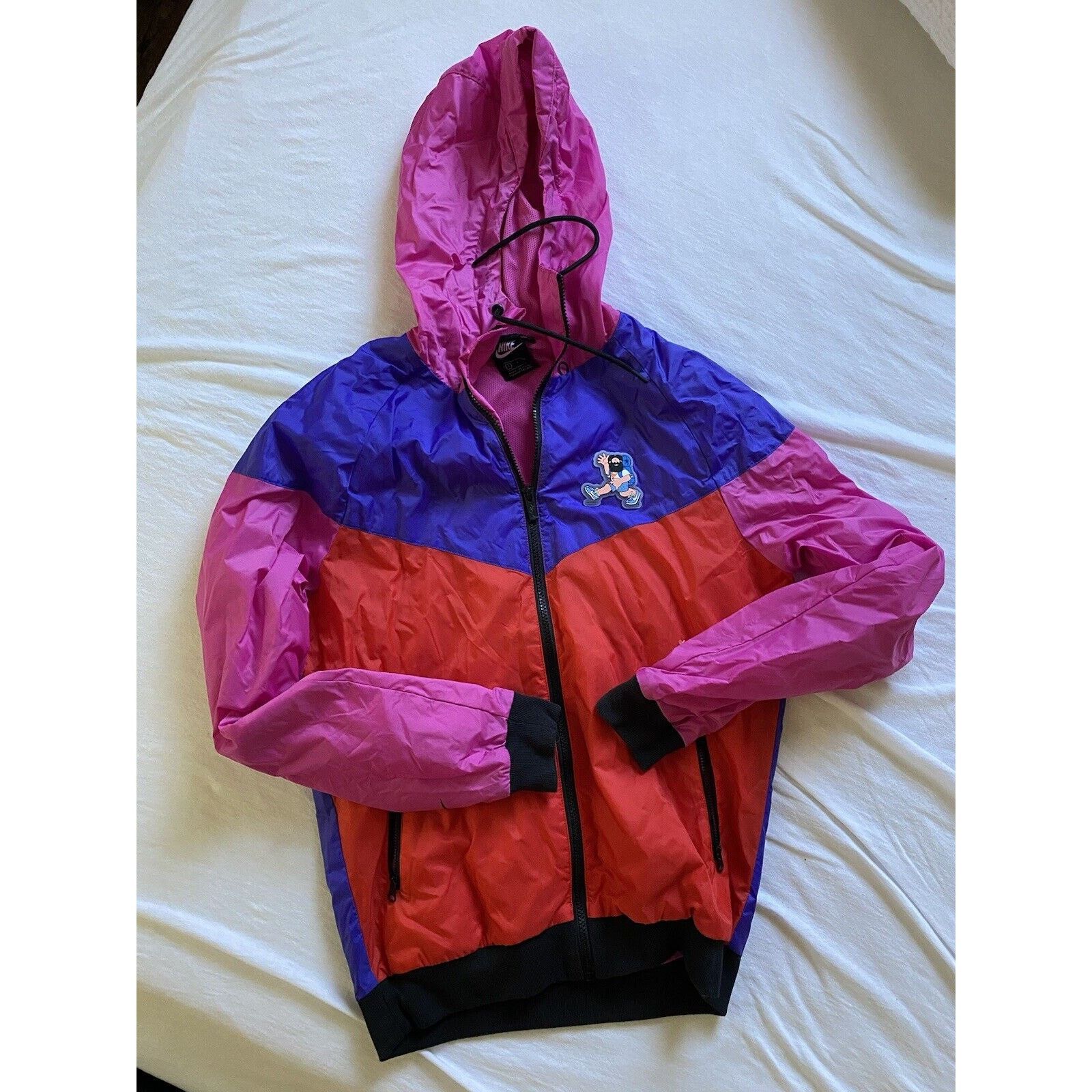 Nike Nike Jacket Mens S Purple Blue Red Sportswear Heritage Size US S / EU 44-46 / 1 - 1 Thumbnail