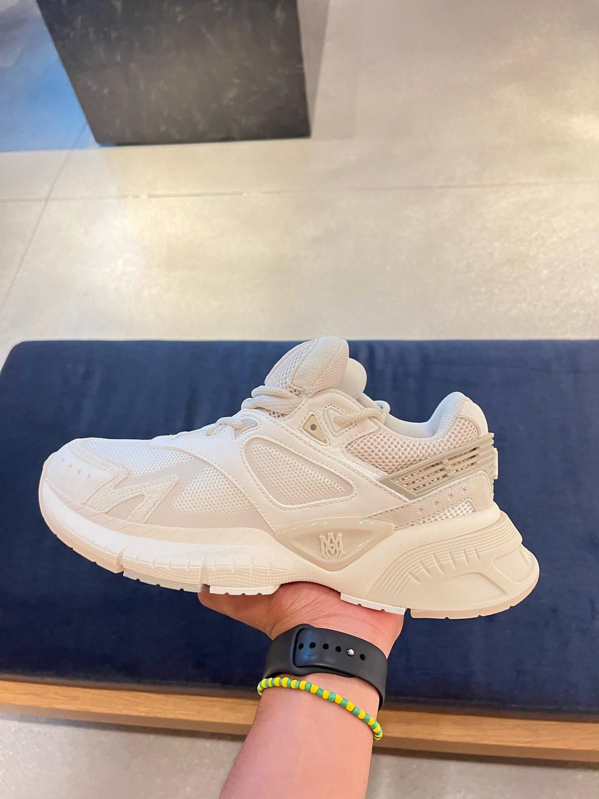 Amiri o1s1wg110325 MA Low-Top Sneakers in White Size US 9 / IT 39 - 1 Preview