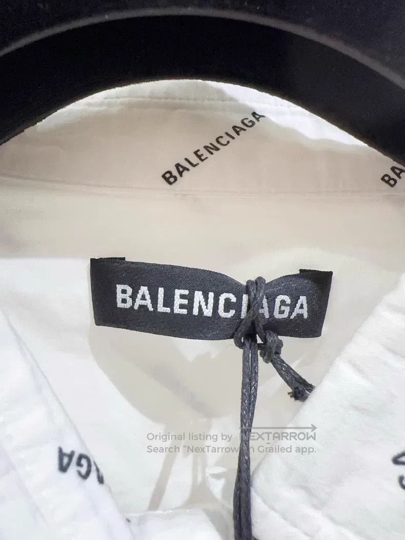 Balenciaga Balenciaga size 37 Logo shirt Size US L / EU 52-54 / 3 - 4 Thumbnail