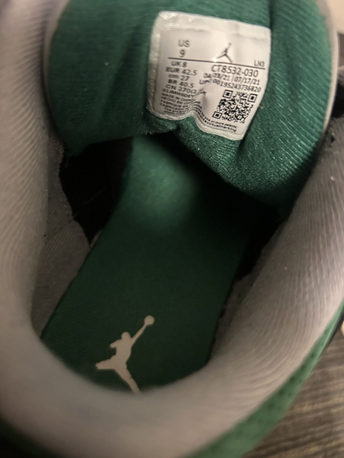 Jordan Brand Jordan Pine Green 3 Size US 9 / EU 42 - 5 Thumbnail