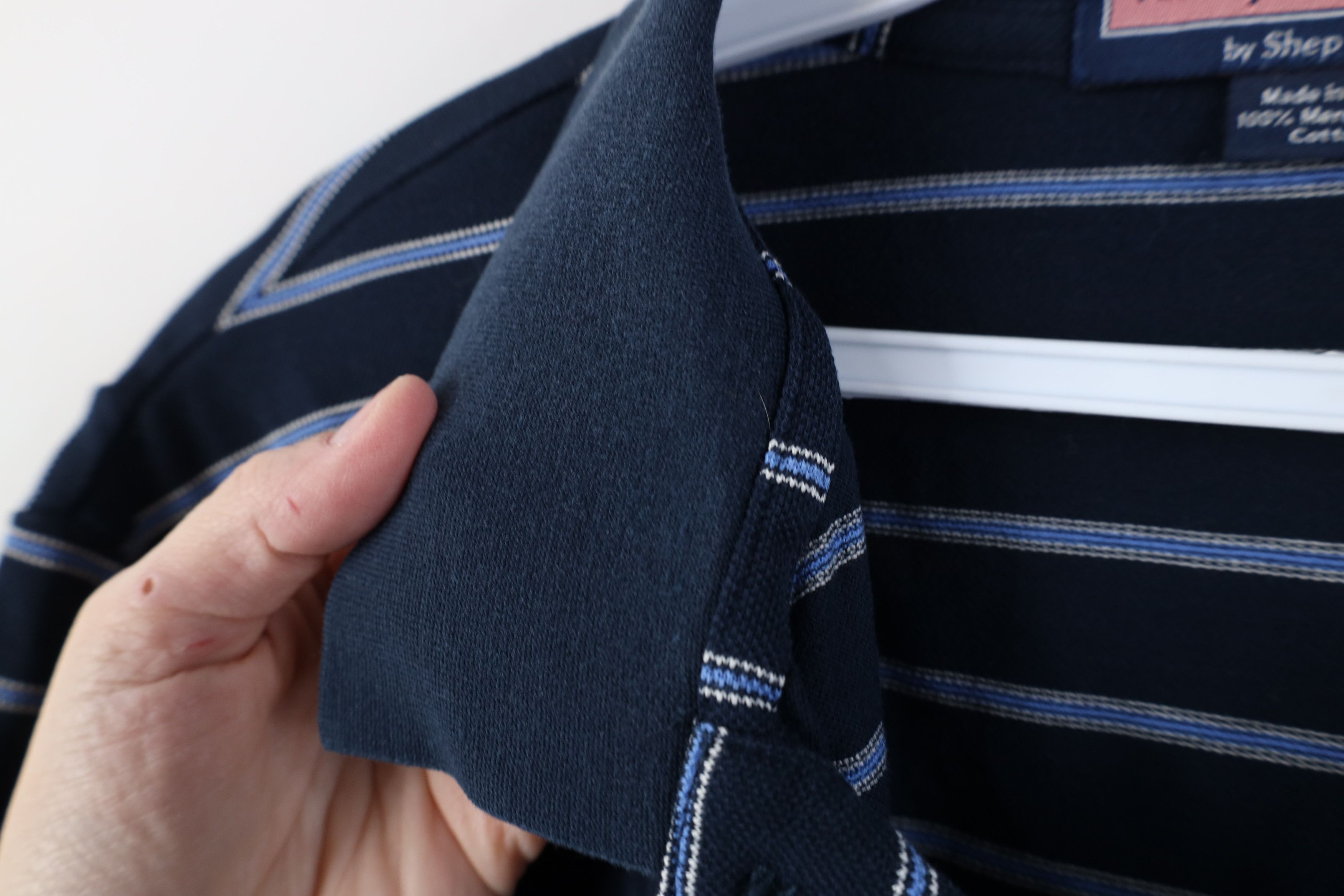 Vineyard Vines Vineyard Vines Knit Collared Golf Polo Shirt Navy Blue Size US L / EU 52-54 / 3 - 7 Thumbnail