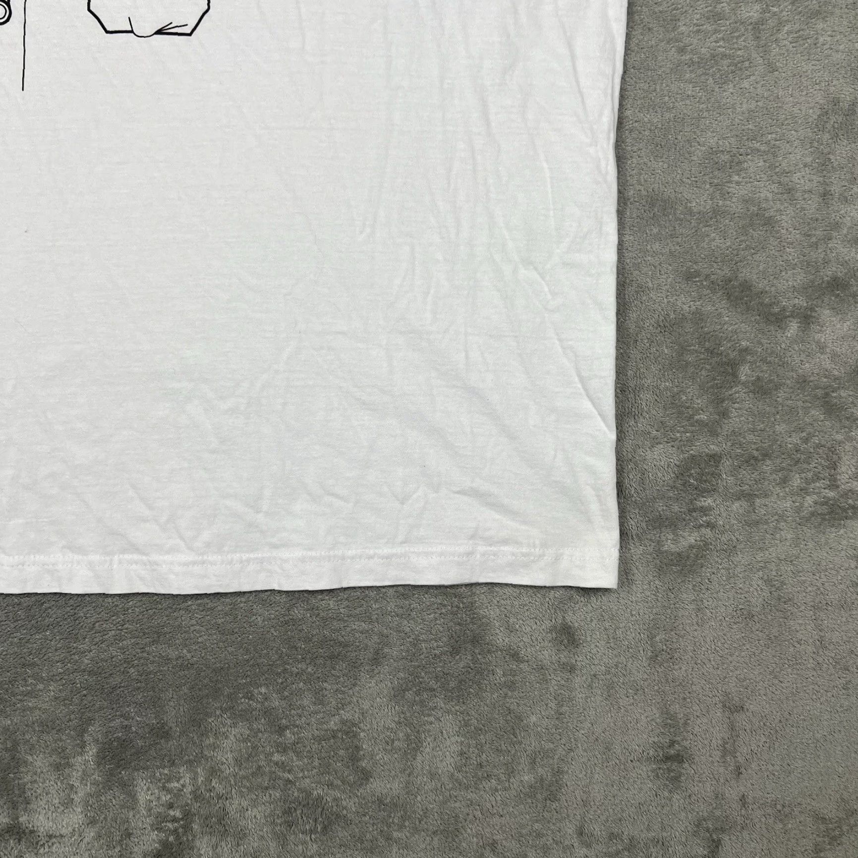 Vintage VSauce Mens T-Shirt 3XL White Cotton Graphic Print Coat Scientist Logo Crew Neck Short Sleeve Shirt Regular Fit Size US XXL / EU 58 / 5 - 5 Thumbnail